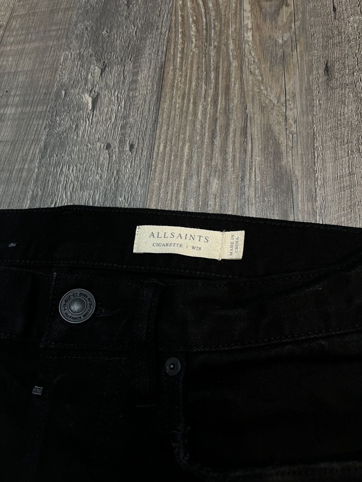 Allsaints Allsaints Sid Skinny Fit Denim Jeans Size US 28 / EU 44 - 4 Thumbnail