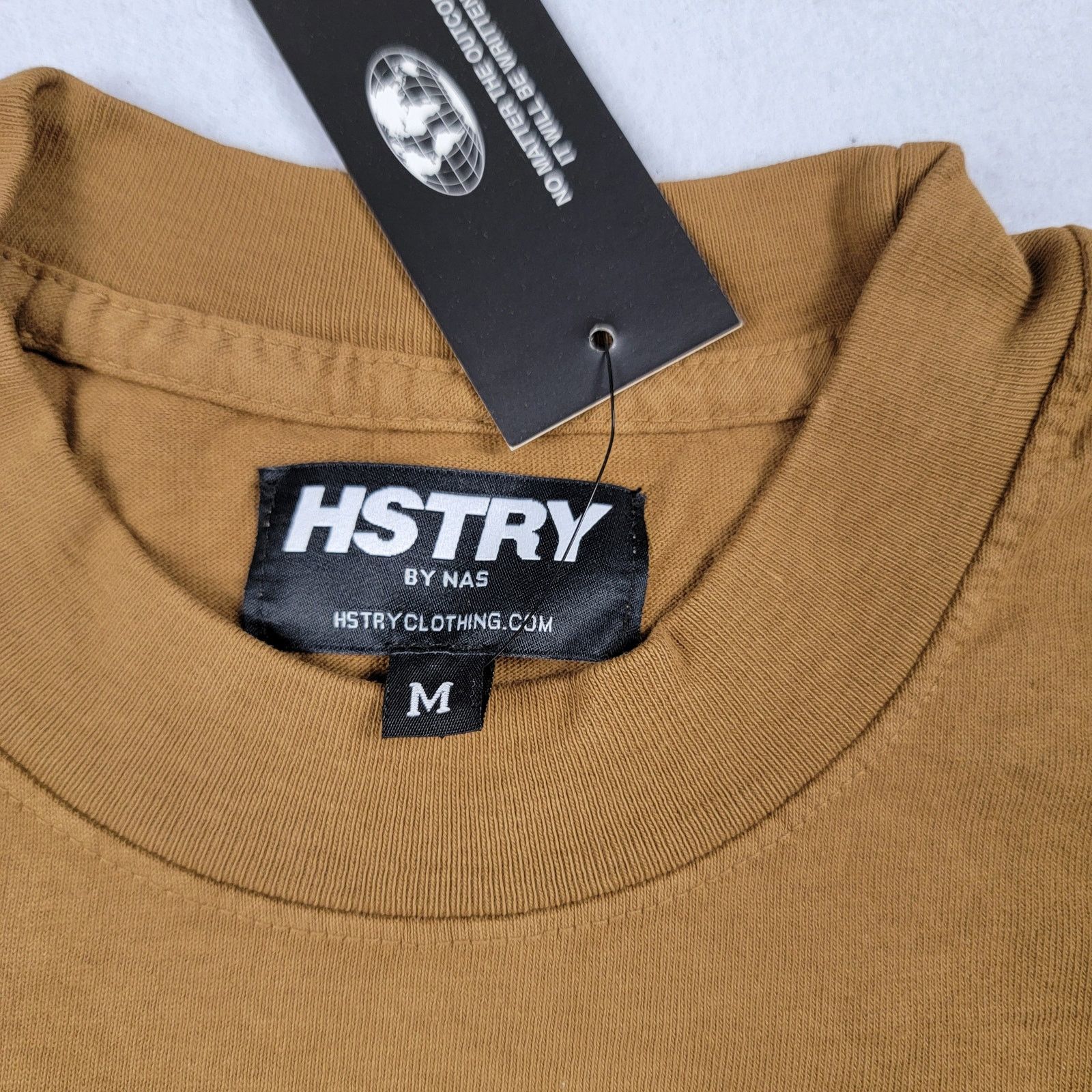 Nas HSTRY by NAS Juneteenth Celebration Tshirt Brown Sz M (755) Size US M / EU 48-50 / 2 - 3 Thumbnail