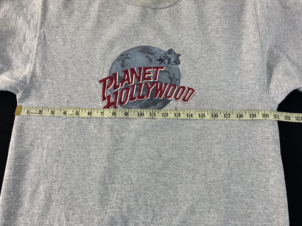 Planet Hollywood Vintage 90s 1991 Planet Hollywood USA Big Logo Embroidery Size L / US 10 / IT 46 - 7 Thumbnail