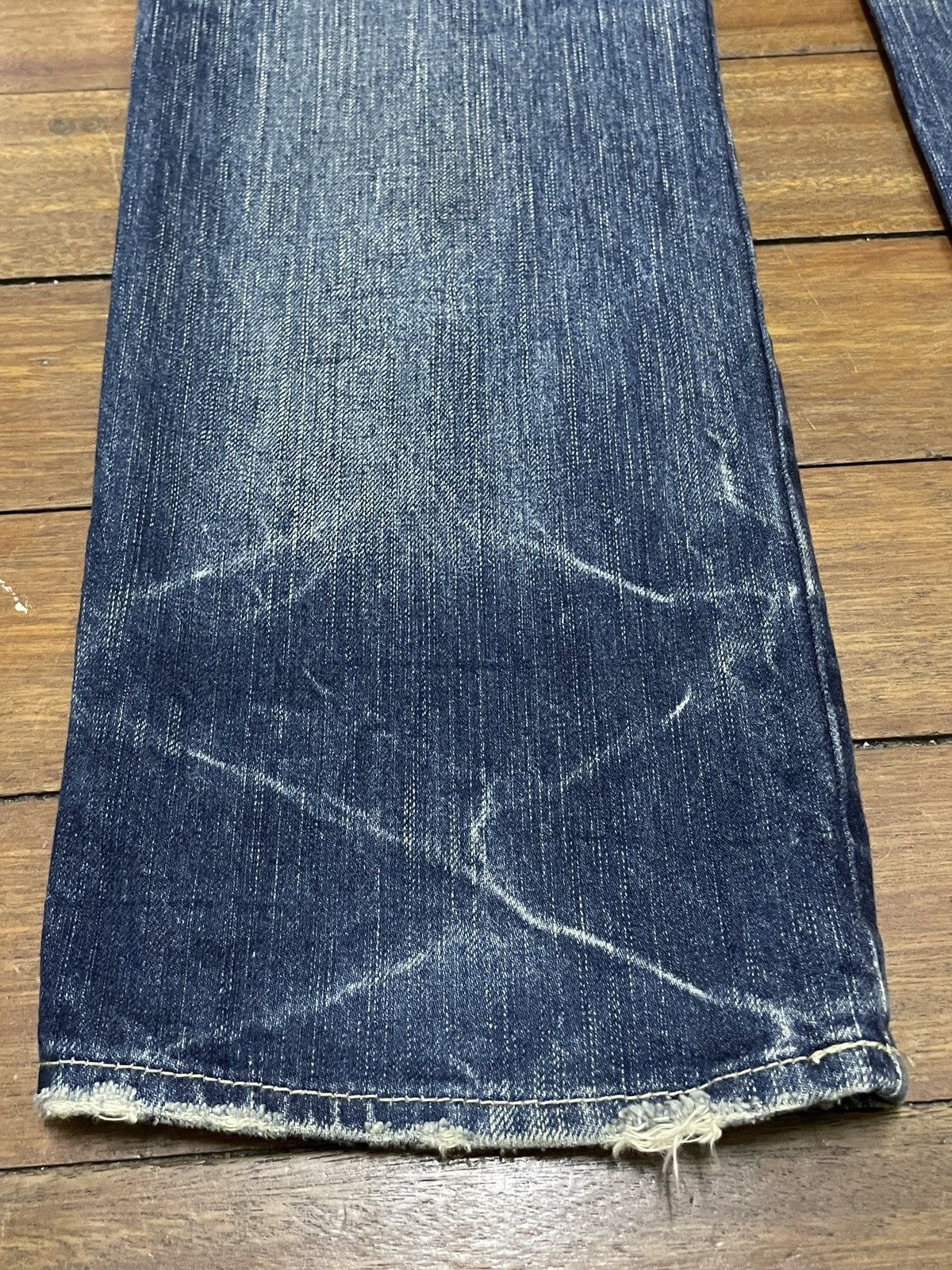 Johnbull Very Rare Vintage Brand Johnbull Tactical Flash Jeans 1990s Size US 33 - 7 Thumbnail
