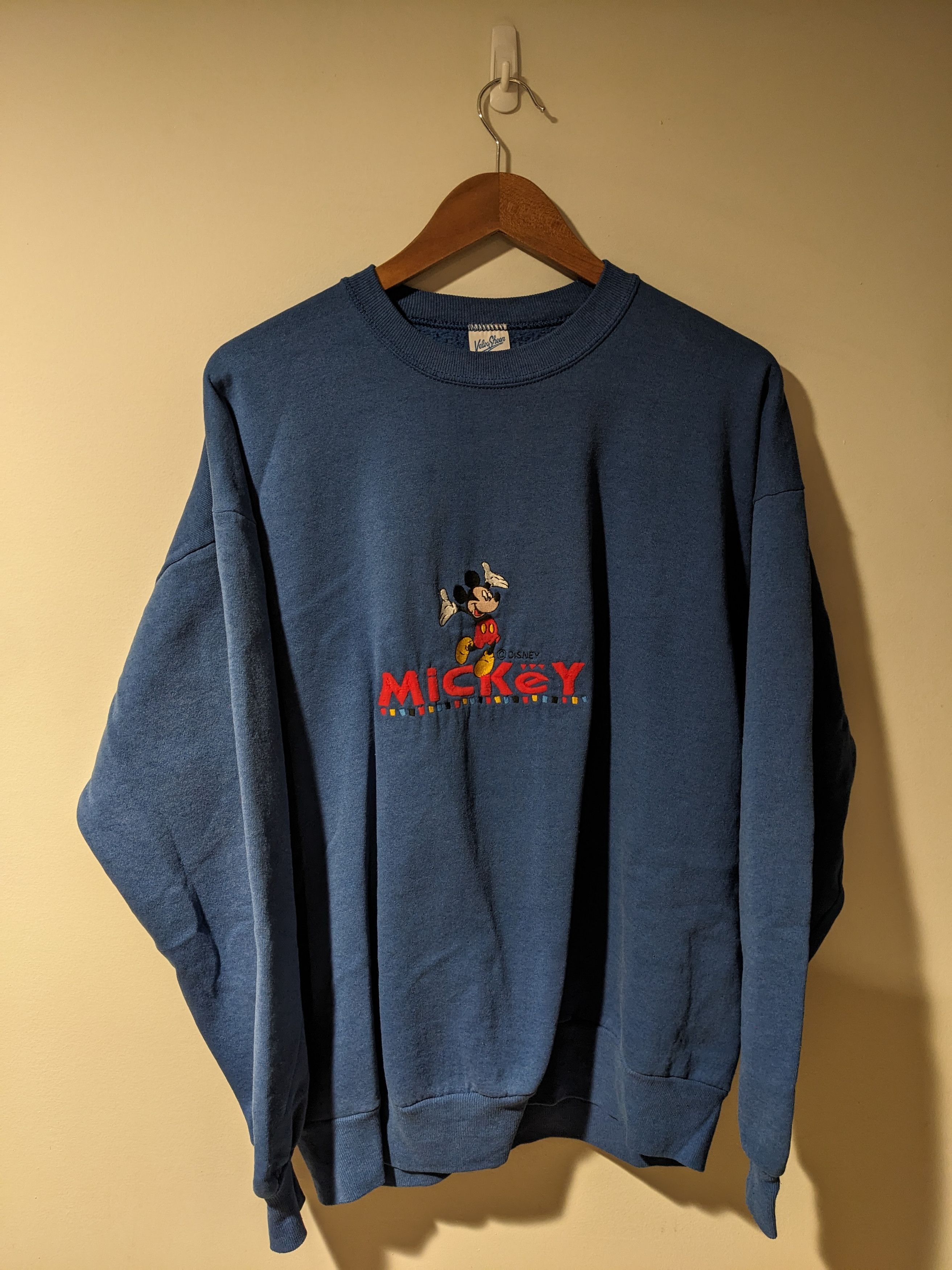 Disney × Mickey Mouse × Vintage Vintage 90s Mickey Mouse Disney Celebration Sweatshirt Size US XL / EU 56 / 4 - 1 Thumbnail