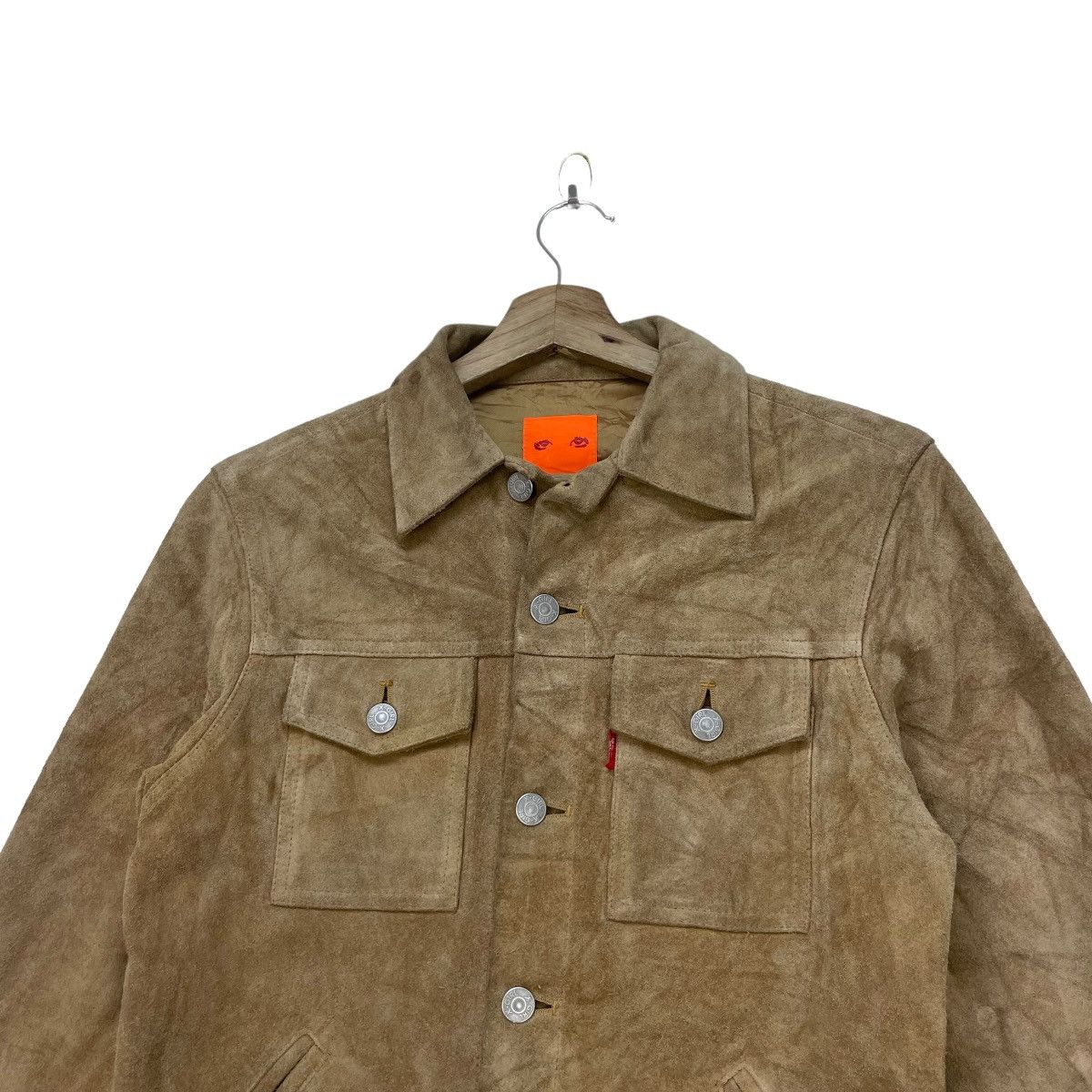 Vintage 🔥X Girl Suede Leather Jacket Size S / US 4 / IT 40 - 3 Thumbnail