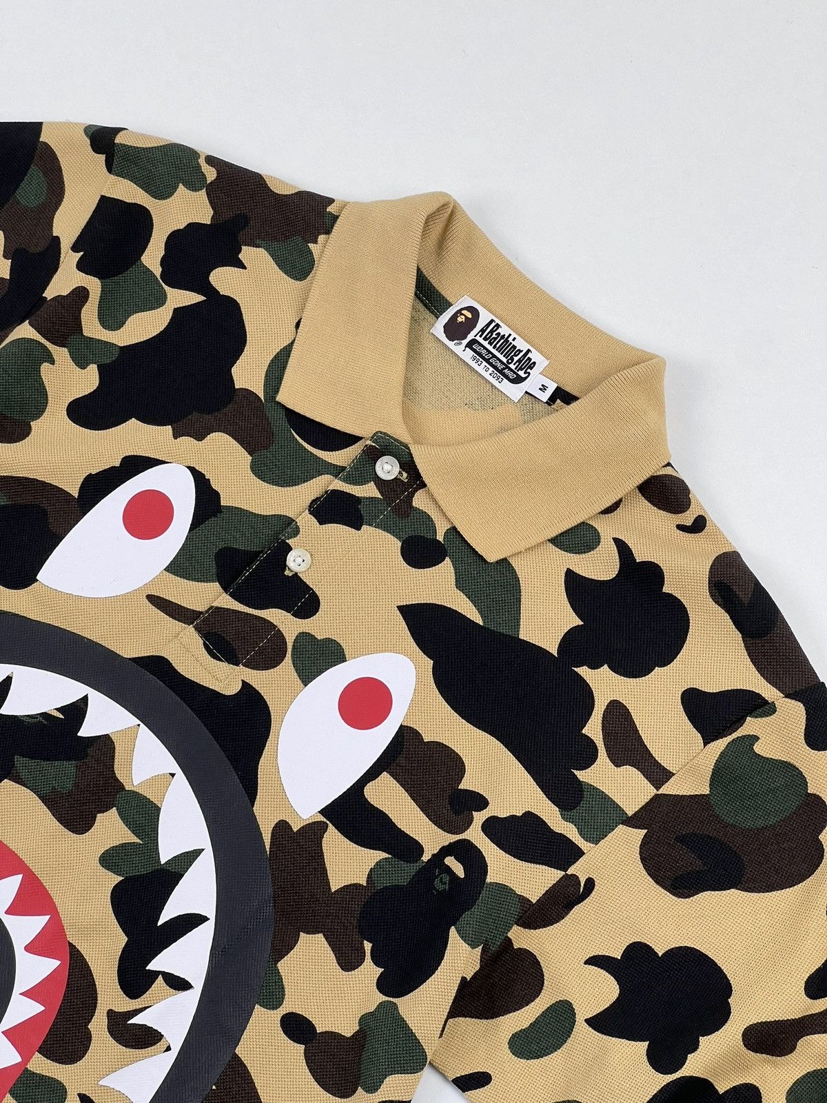 Bape Shark polo M Size US M / EU 48-50 / 2 - 2 Thumbnail