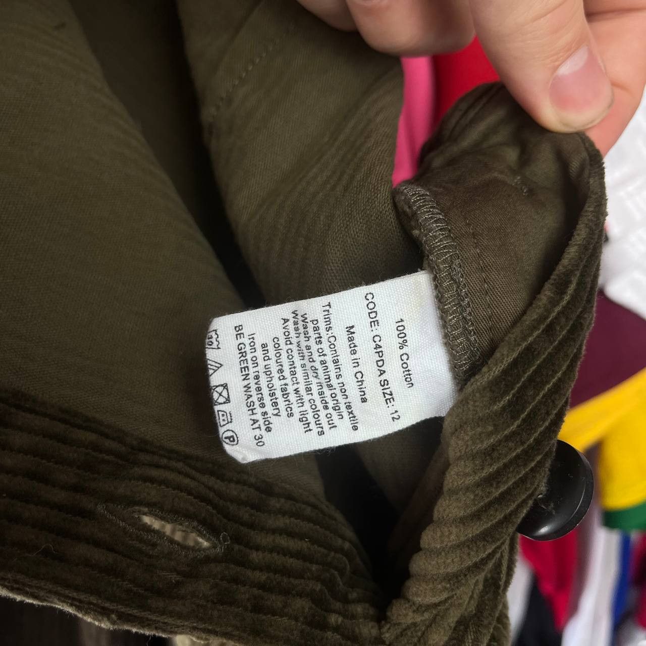 Other TOAST Annie Corduroy Trousers Cropped Green Pants Size 12 Size 30" / US 8 / IT 44 - 10 Thumbnail