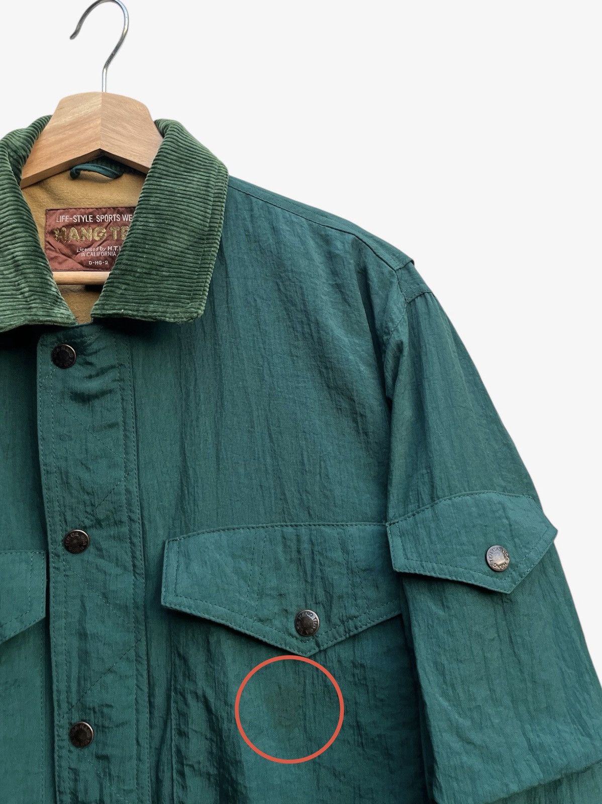 Hang Ten Vintage 80’s Hang Ten Big Pockets Bomber Jacket Size US M / EU 48-50 / 2 - 6 Thumbnail