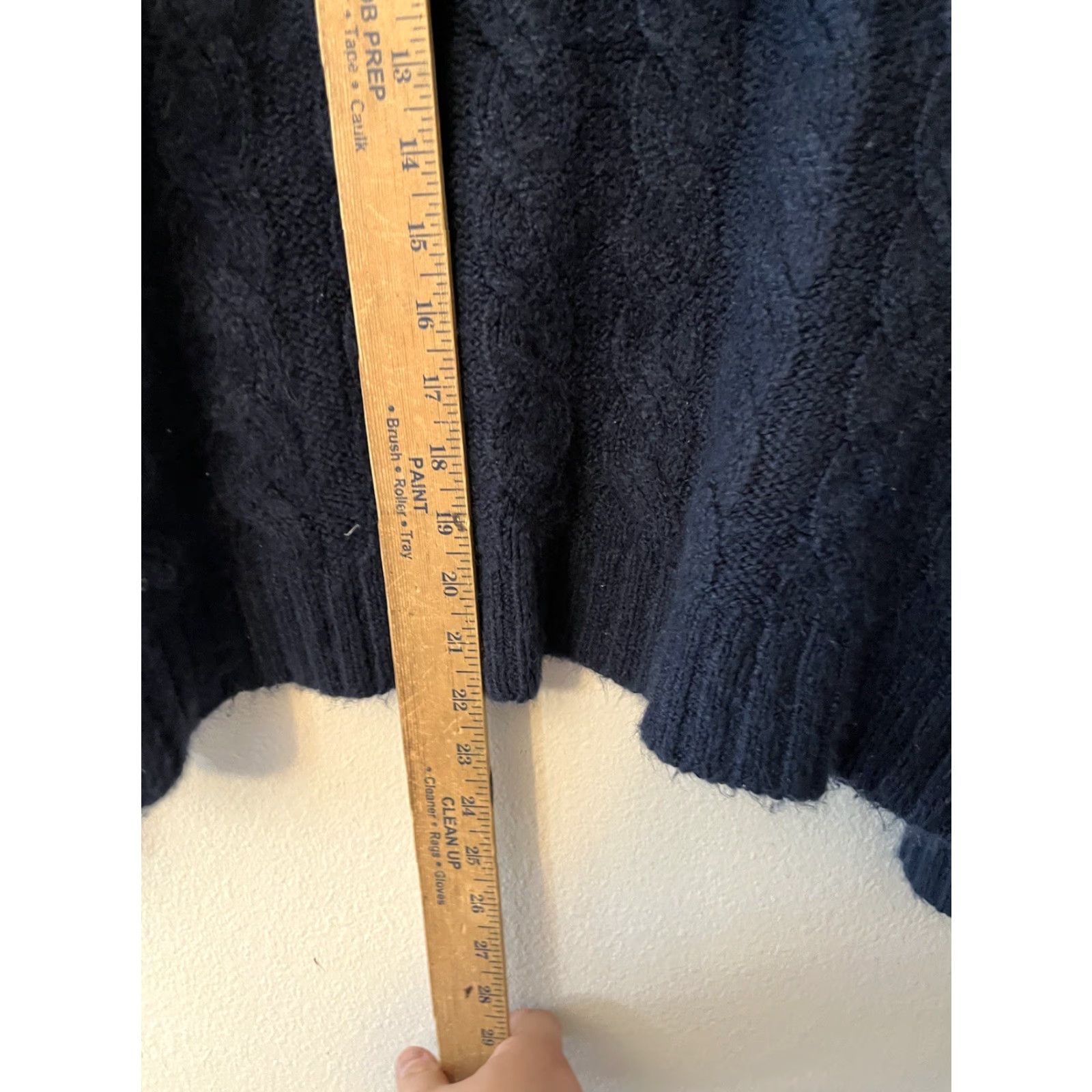 American Eagle Outfitters American Eagle Outfitters Navy Blue Cropped Hoodie Sweater Women's XS Size XS Pullover Womens Items: Pre-owned Luz Size XS / US 0-2 / IT 36-38 - 5 Thumbnail