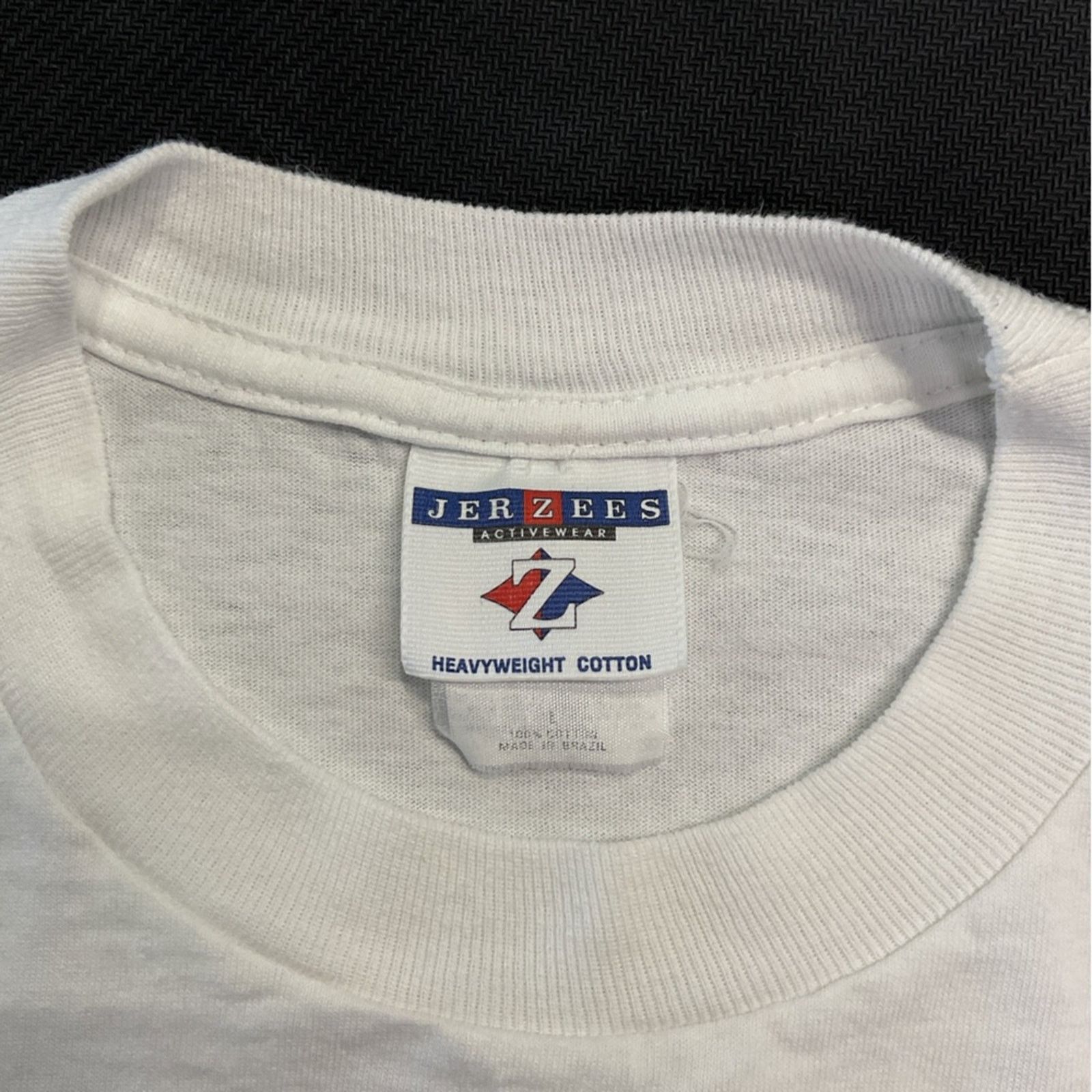 Jerzees 2001 Indy 500 “85th Running” Double-Sided Racing T-Shirt Size US L / EU 52-54 / 3 - 7 Thumbnail