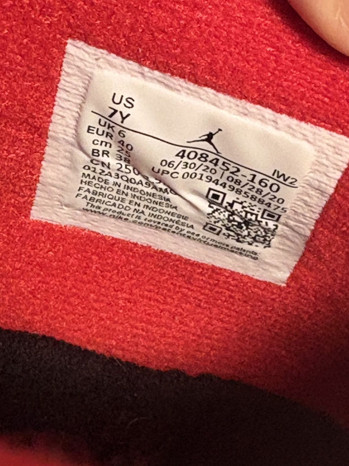 Jordan Brand Jordan 1 Fire Red Size US 7 / EU 40 - 7 Thumbnail