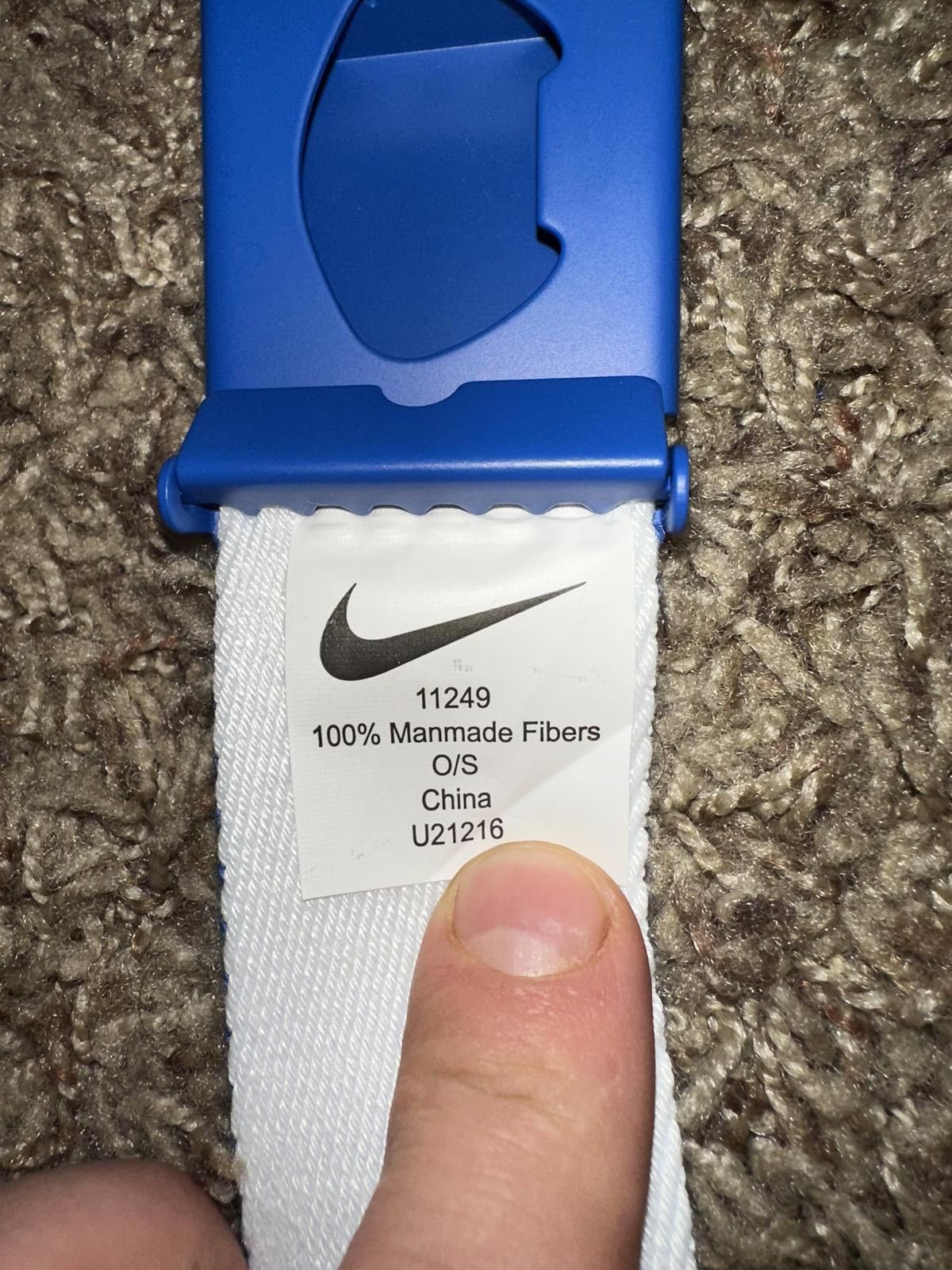Nike Nike Men's Tech Essential Web Belt Size ONE SIZE - 8 Thumbnail
