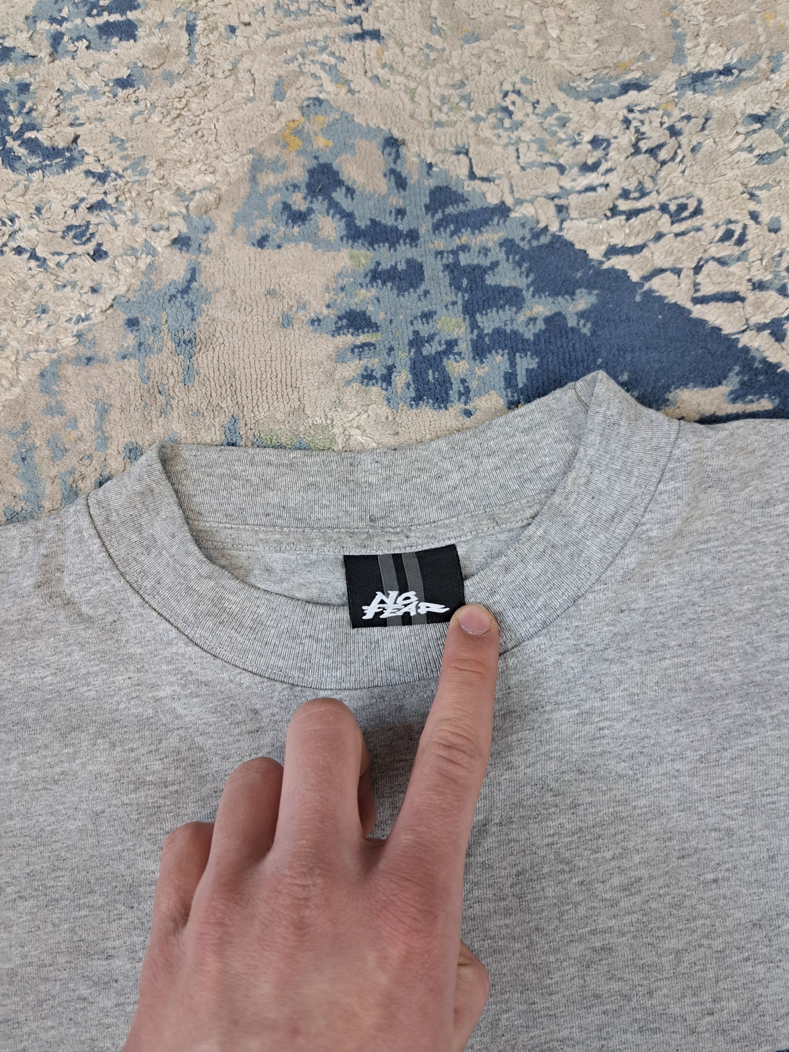 No Fear Vintage No Fear Surfing Style Tee Big Logo Surf Grail Size US L / EU 52-54 / 3 - 5 Thumbnail