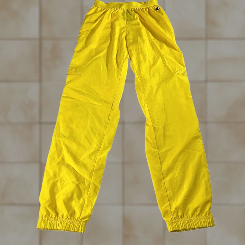 Rick Owens VINTAGE Rick Owens x Champion Pentagon Nylon Track Pants Mens Small Size US 29 - 1 Thumbnail