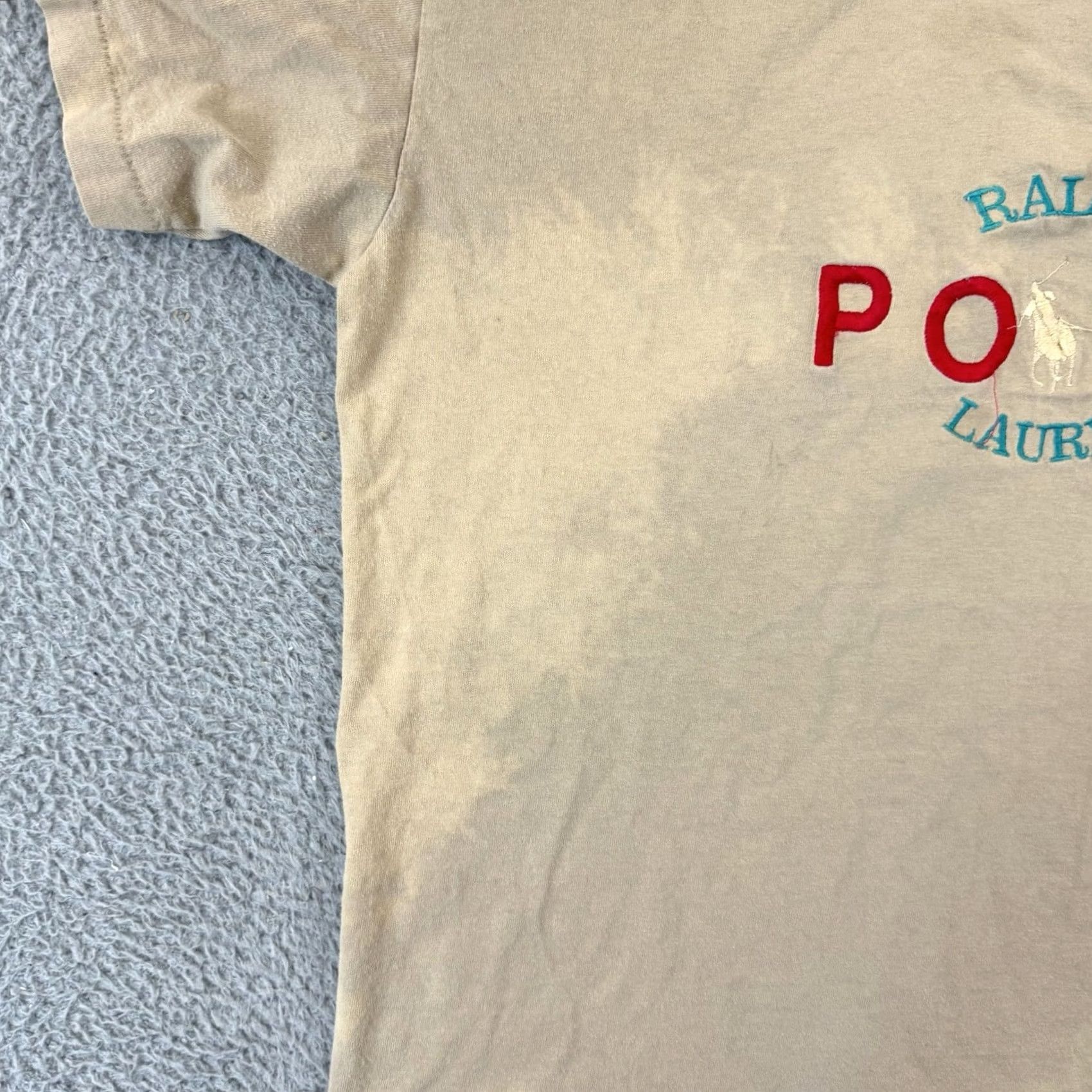 Ralph Lauren VINTAGE Polo Ralph Lauren Shirt Mens Large Beige Short Sleeve 90s USA Polo Ralph Lauren Shirt Mens Large Beige Short Sleeve 90s USA Size US L / EU 52-54 / 3 - 6 Thumbnail