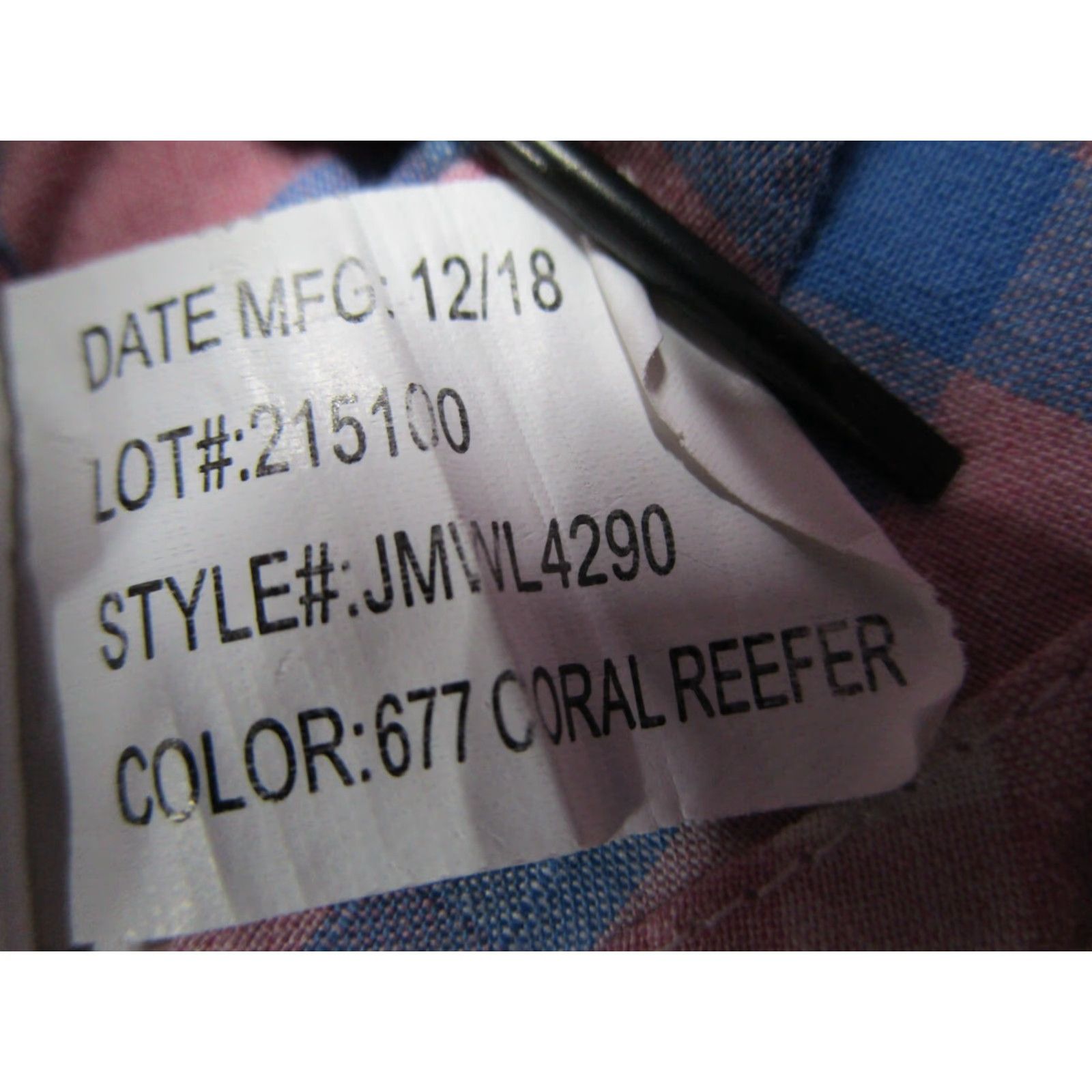 johnnie-O VINTAGE Johnnie O Shirt Mens Medium Pink Check Button-Up Casual Beach Logo 2010s Size US M / EU 48-50 / 2 - 4 Thumbnail