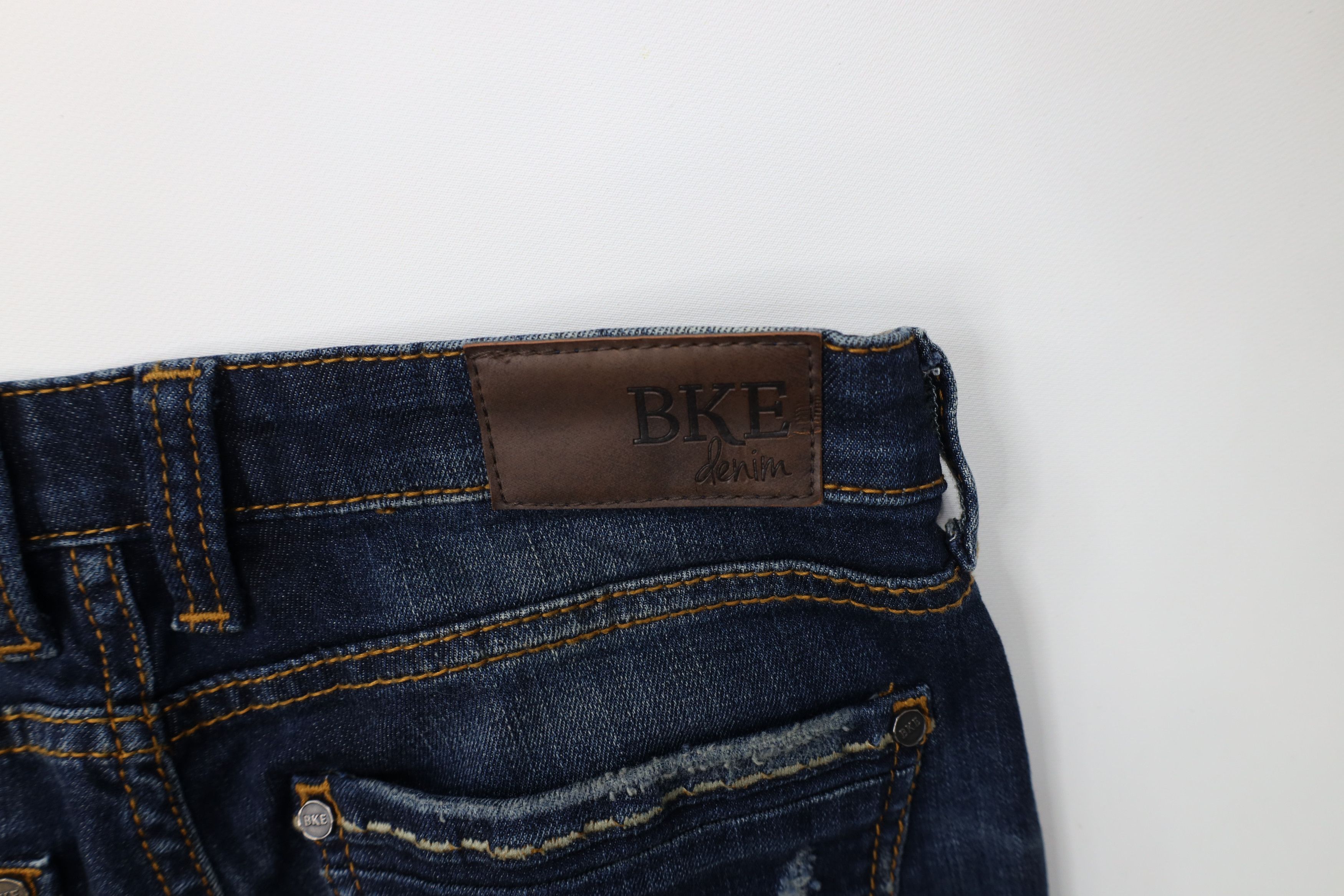 Vintage Buckle BKE Stitch Stretch Stella Bootcut Denim Jeans Blue Size 27" / US 4 / IT 40 - 13 Thumbnail