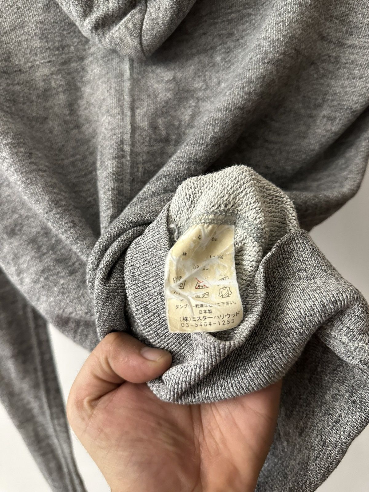 N.Hoolywood N.Hoolywood Zipper Grey Hoodie Japan Size US S / EU 44-46 / 1 - 9 Thumbnail