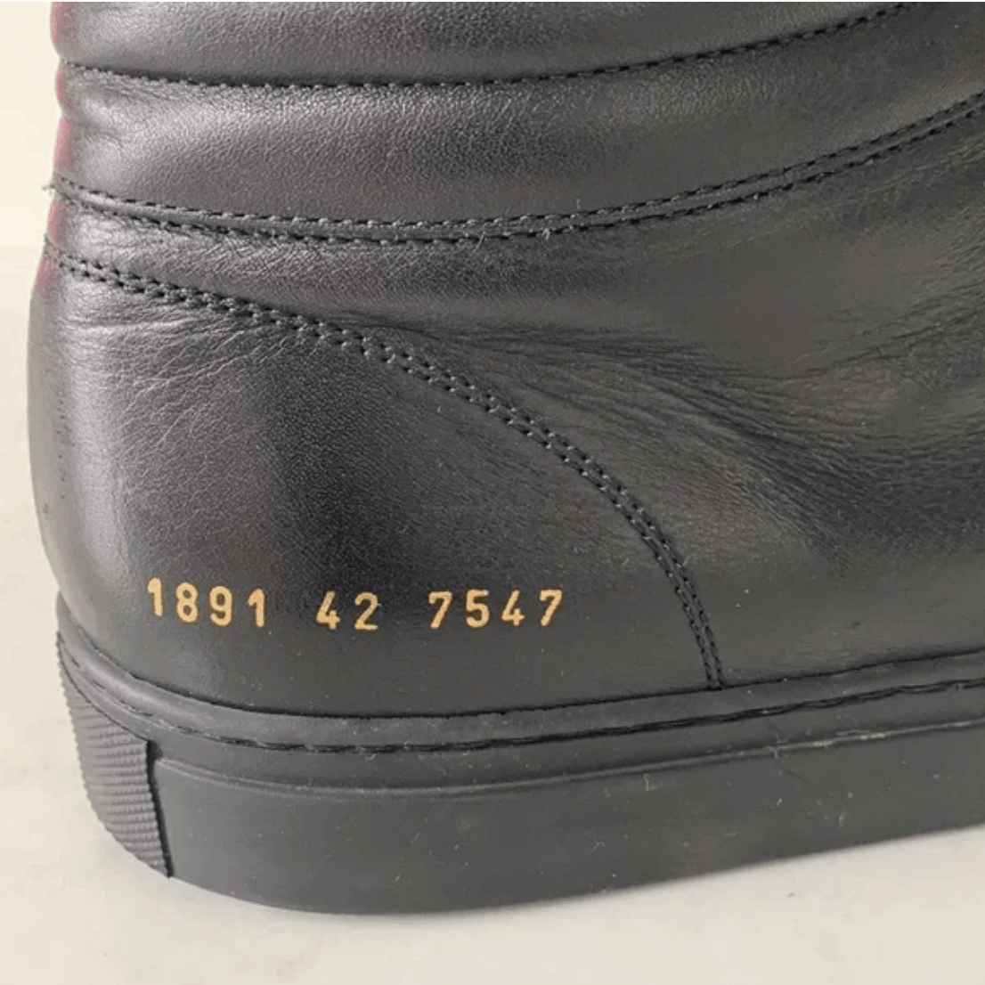 Common Projects Common Projects Achilles Premium High Size 42 Size US 9 / EU 42 - 3 Thumbnail