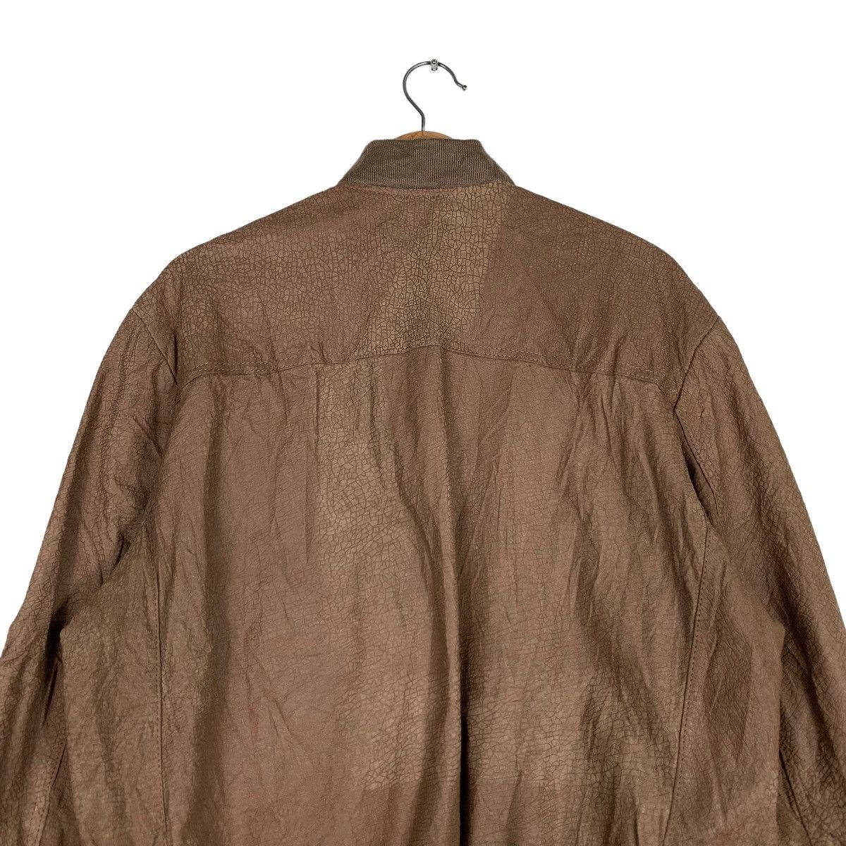 Japanese Brand Vintage MUSTANG Bomber Leather Jacket #0363-C17 Size US L / EU 52-54 / 3 - 8 Thumbnail