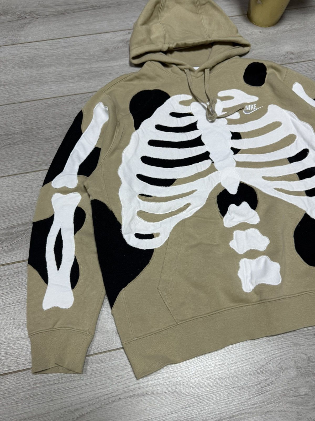 Nike Nike Skeleton 1:1 custom hoodie all over bones handmade Size US L / EU 52-54 / 3 - 5 Thumbnail