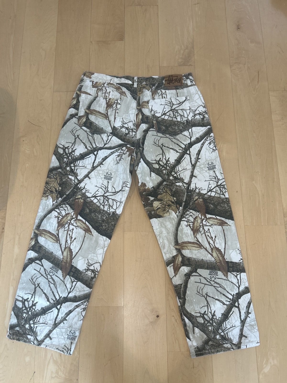 Stussy Big 'Ol Jean Realtree Edge White | Grailed