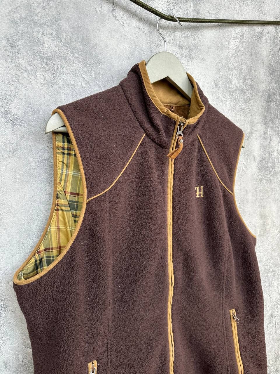 Other Harkila Polartec Fleece Vest Full Zip Brown Hunting Outdoor Size US XXL / EU 58 / 5 - 4 Thumbnail