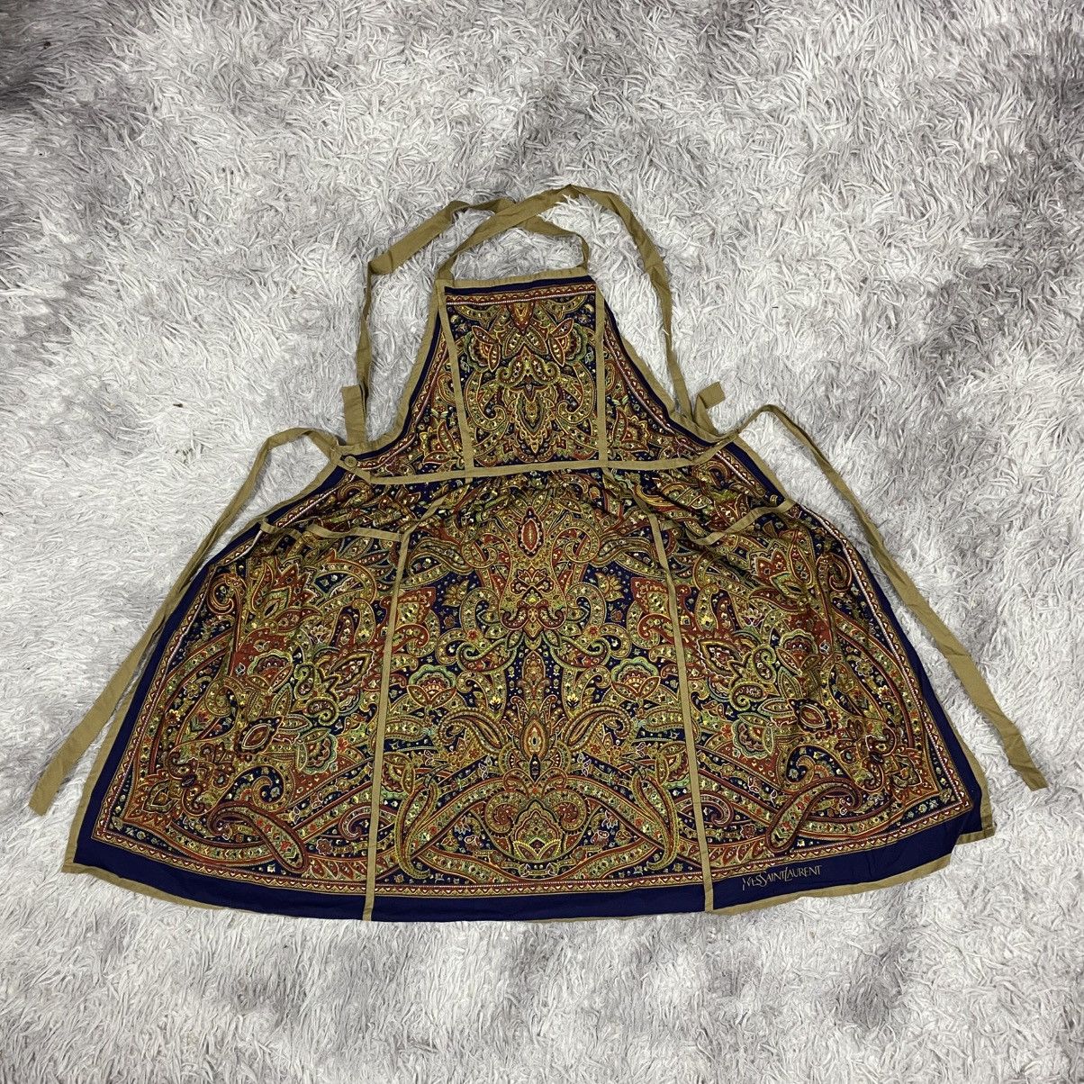YSL Yves saint laurent apron pattern