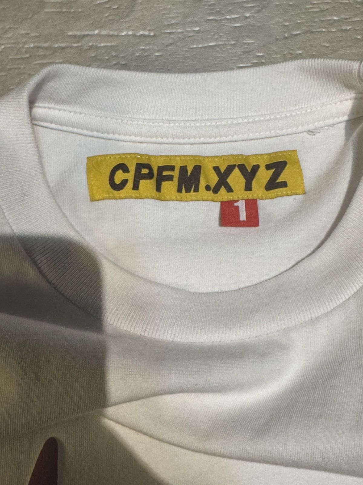 Other CPFM.XYZ “ReD GaRti” Graphic Tee – White – Size small/medium Size US S / EU 44-46 / 1 - 3 Thumbnail
