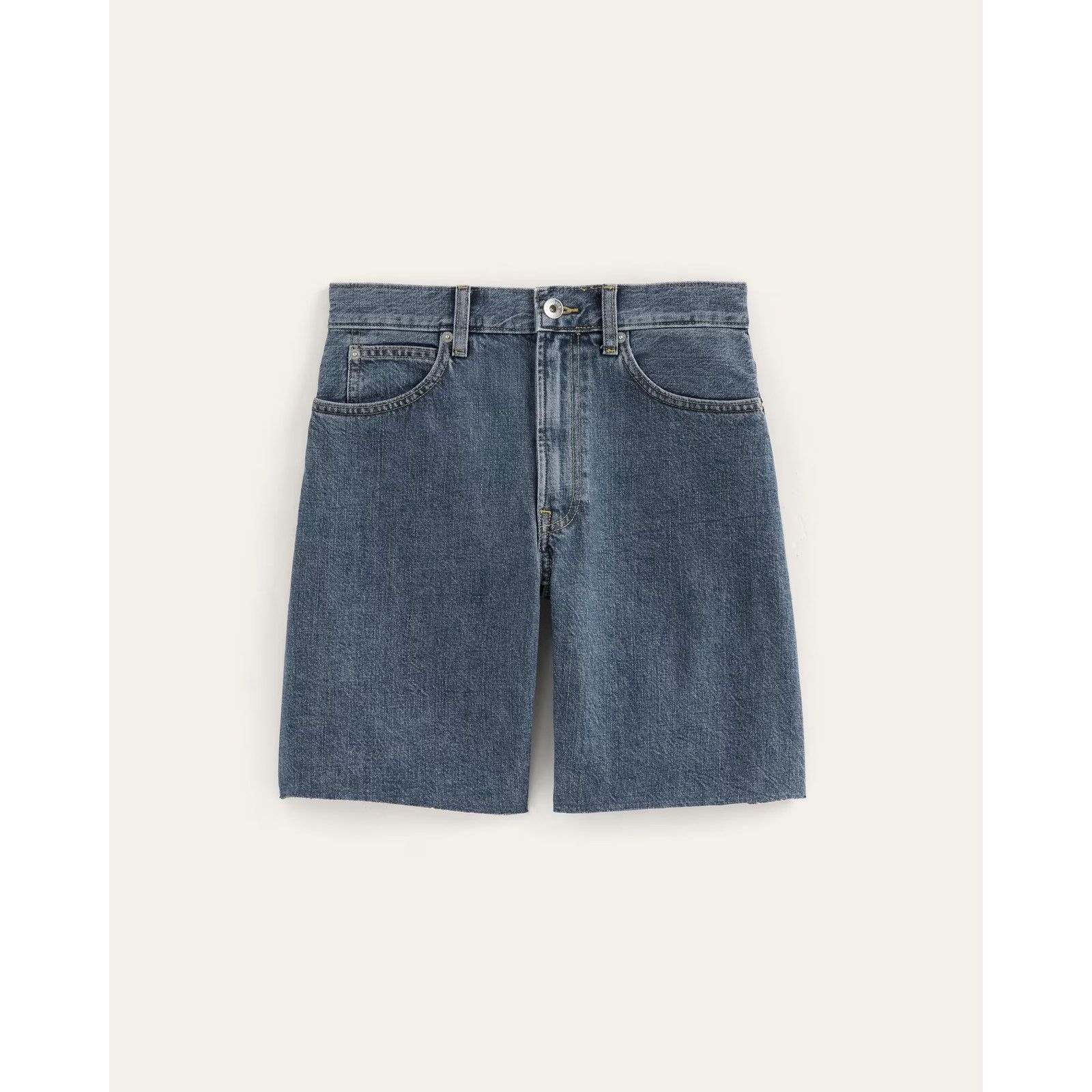 Everlane $108 New Everlane The OG Baggy Jean Short - Medium Wash - 26 Size 26" / US 2 / IT 38 - 4 Thumbnail