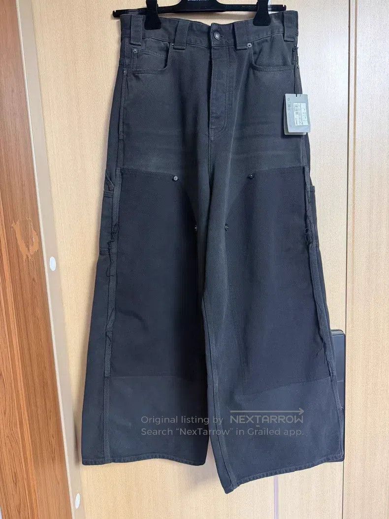 Balenciaga Balenciaga size XS Loggers denim cargo pants Size US 30 / EU 46 - 1 Thumbnail