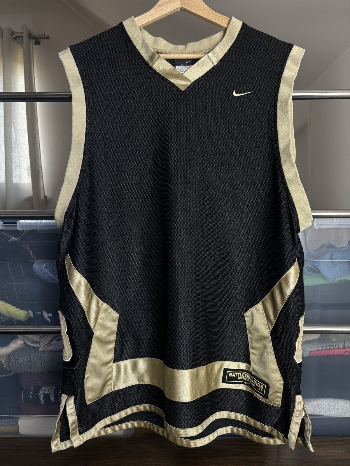 Nike Nike Battlegrounds Vintage Tank Top Basketball Size US M / EU 48-50 / 2 - 1 Thumbnail