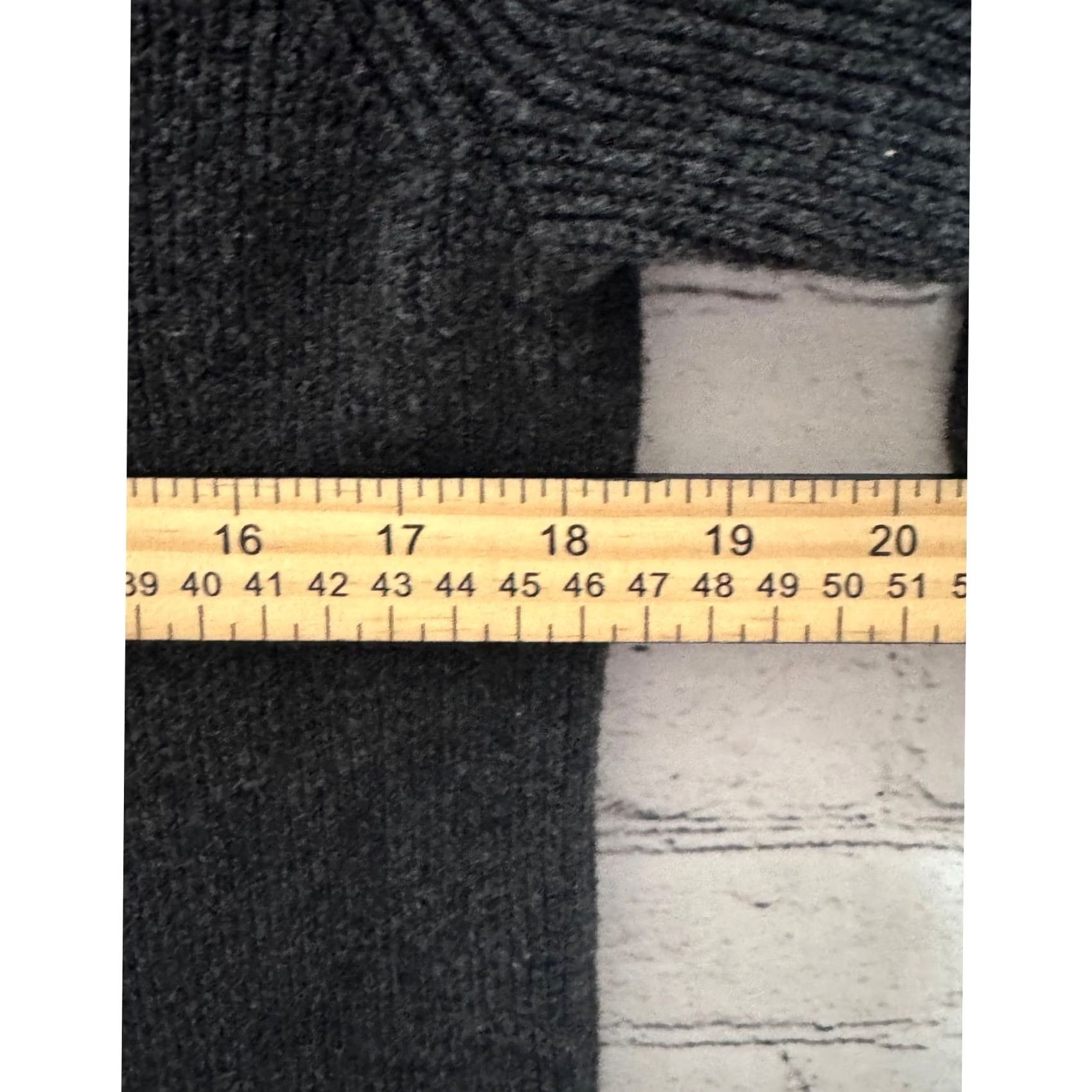 Loft LOFT Charcoal Gray Ribbed Balloon Sleeve Mock Neck Sweater Size L Women Regular Pullover Knit Casual Comfort Girls Mens Women Size L / US 10 / IT 46 - 5 Thumbnail