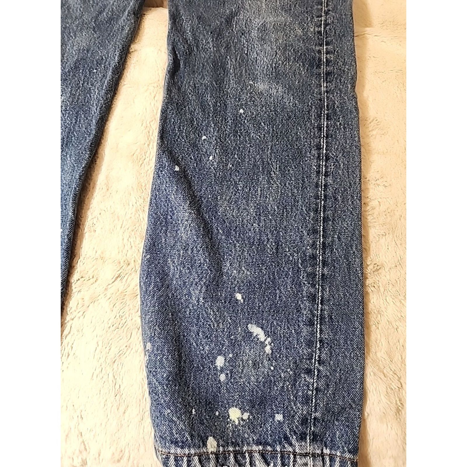 Levi's VINTAGE Levi's Levi Strauss & Co 501 Jeans Mens Blue 36 Straight Denim Size US 36 / EU 52 - 3 Thumbnail