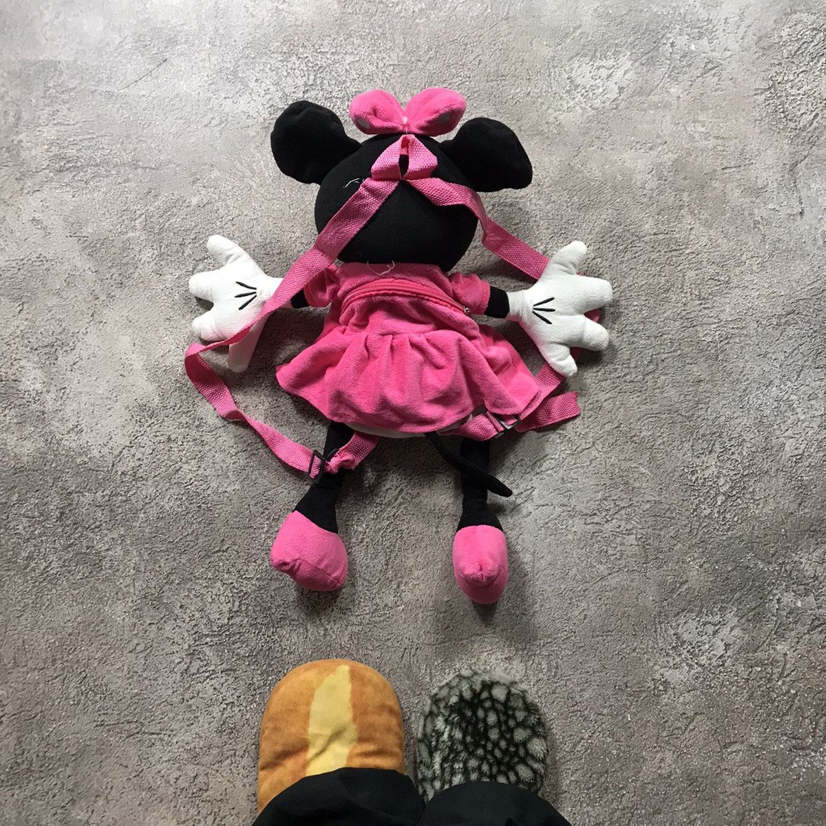 Vintage Vintage Y2K Mickey Mouse Plush Toy Coquette Pink Baggy OS Size ONE SIZE - 6 Thumbnail