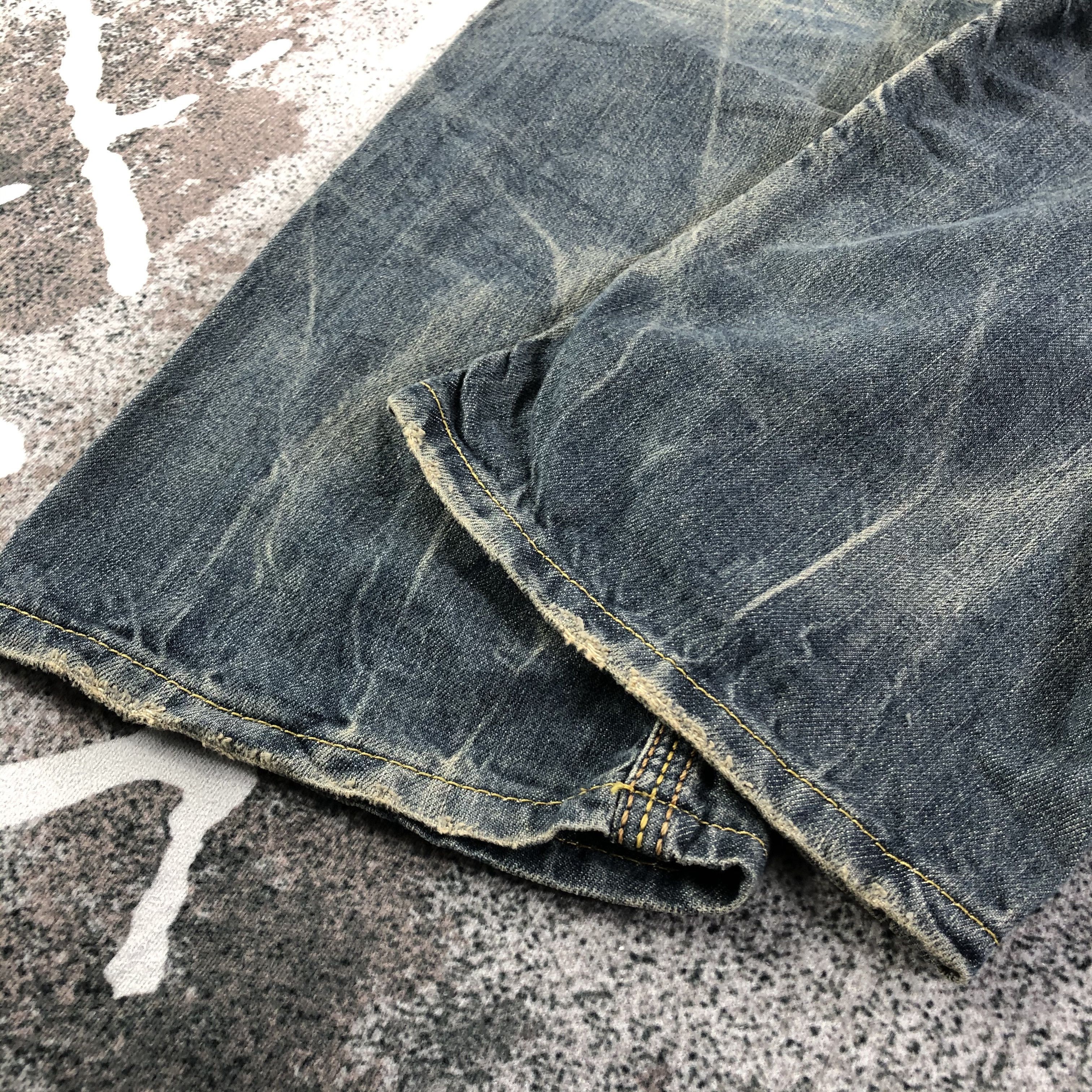Chealseagarb Jeans Rusty Wash Zipper Pocket Denim KJ1829