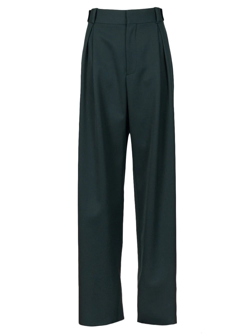 o1y0725 Casual Pant in Dark Green