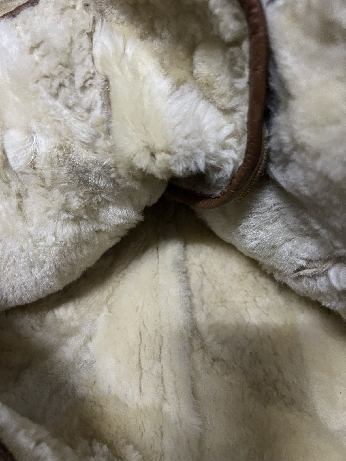 Hai Sporting Gear Vintage Hai Sporting Gearlssey Sherpa PatchworkLeatherJacket Size US M / EU 48-50 / 2 - 23 Thumbnail