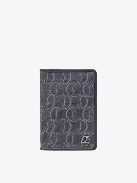 Christian Louboutin o1w1db10725 Card Holders in Black Size ONE SIZE - 4 Thumbnail