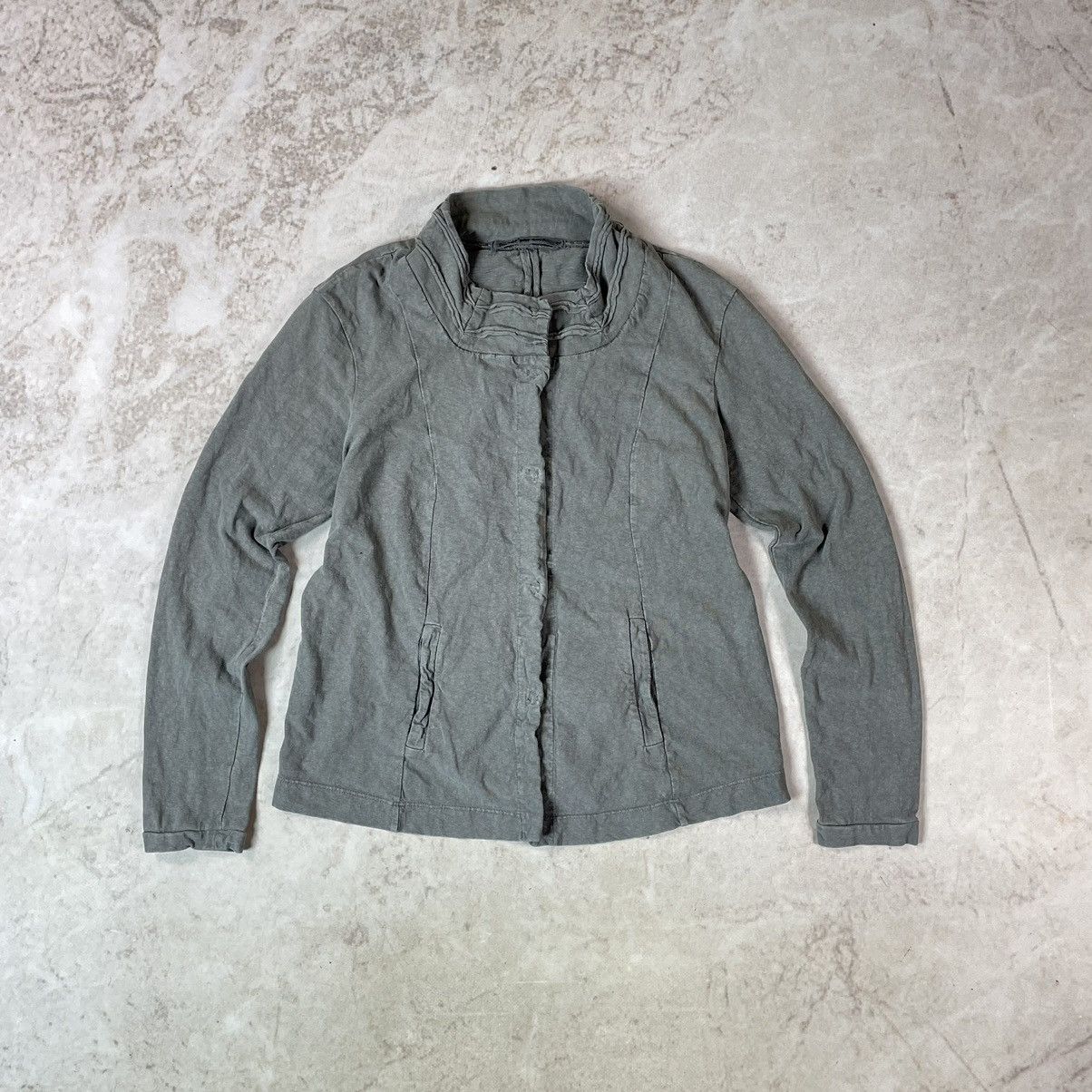 Transit Uomo Transit Par Such Fabric Washed Cotton Avant Garde Jacket Size XXS / US 00 / IT 34 - 1 Thumbnail