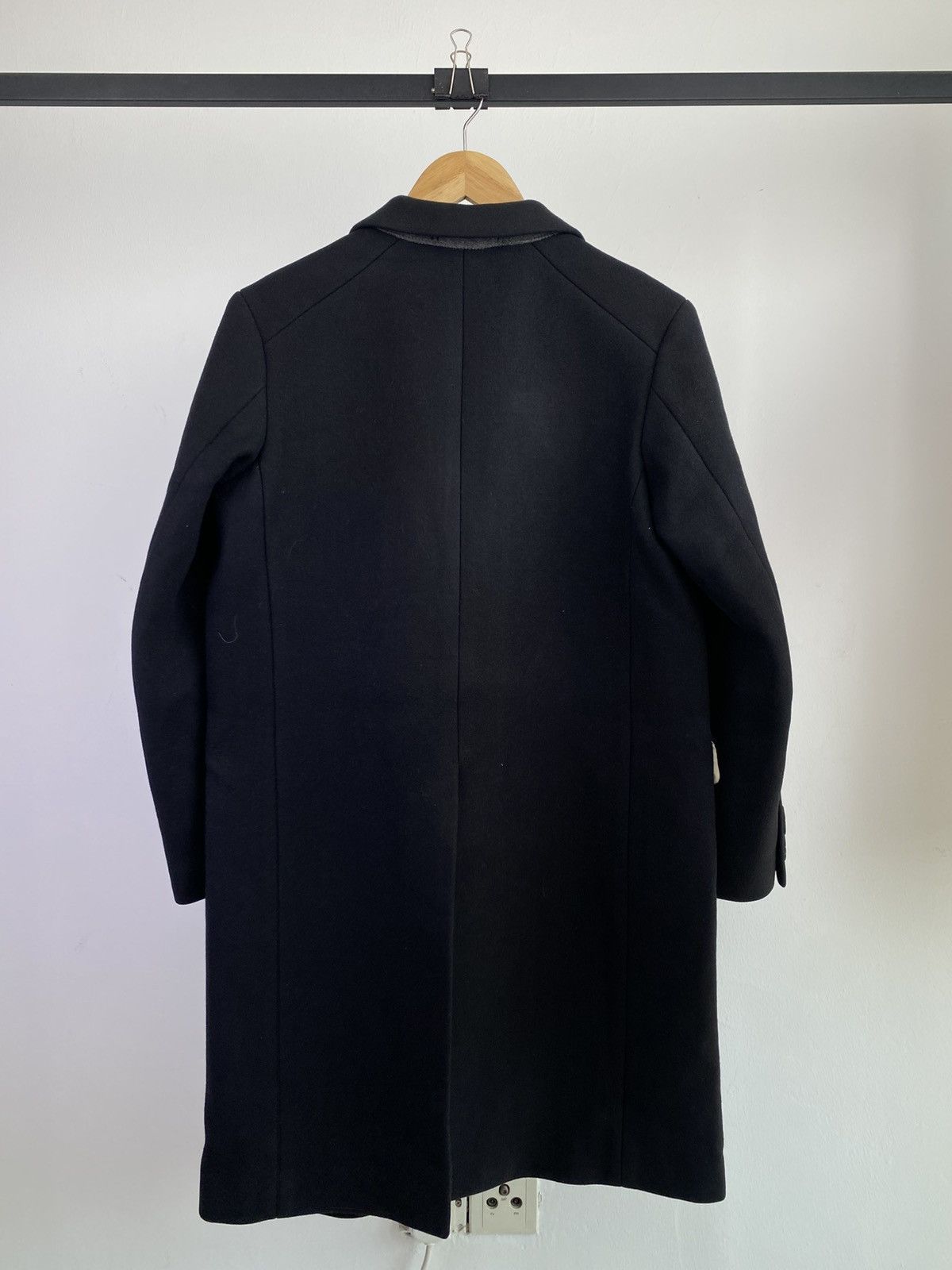 Japanese Brand Scye Supreme Chaster Coat Wool Melton Tailored Coat Size US S / EU 44-46 / 1 - 6 Thumbnail