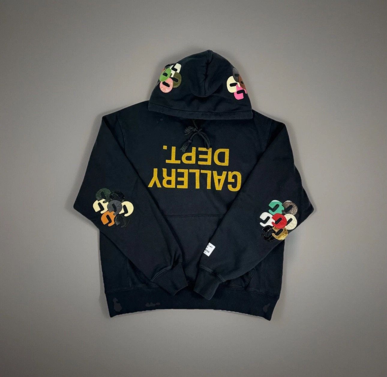 【GALLERY DEPT.】G-PATCH ファックドアップ ロゴ フーディー GALLERY DEPT. G PATCH FUCKED UP LOGO HOODIE | CREAM