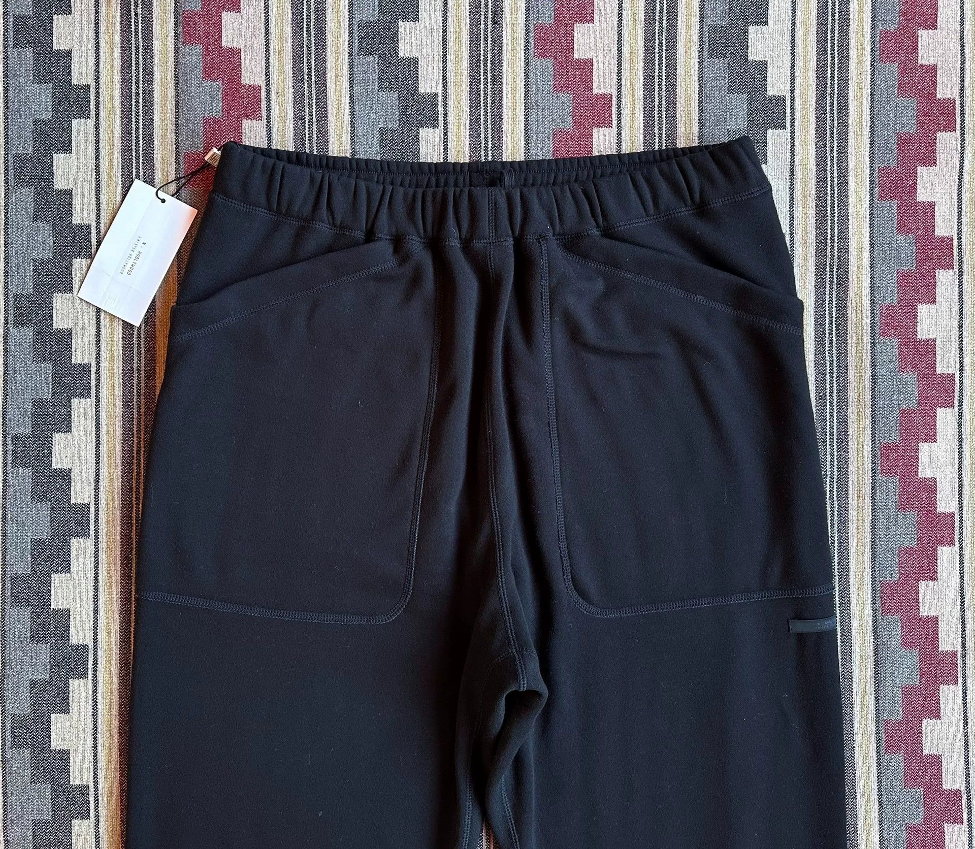 N.Hoolywood N.HOOLYWOOD Men's Fleece Relaxed Cuffed Track Pants Size US 32 / EU 48 - 3 Thumbnail