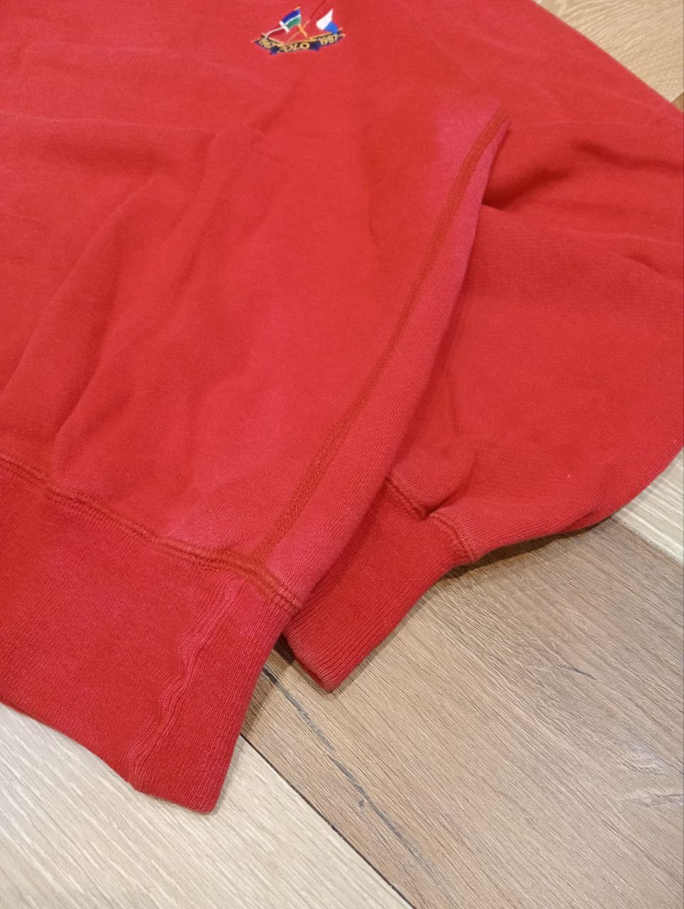Polo Ralph Lauren POLO RALPH LAUREN VINTAGE CROSS FLAG YACHT CLUB SWEATSHIRT Size US S / EU 44-46 / 1 - 5 Thumbnail