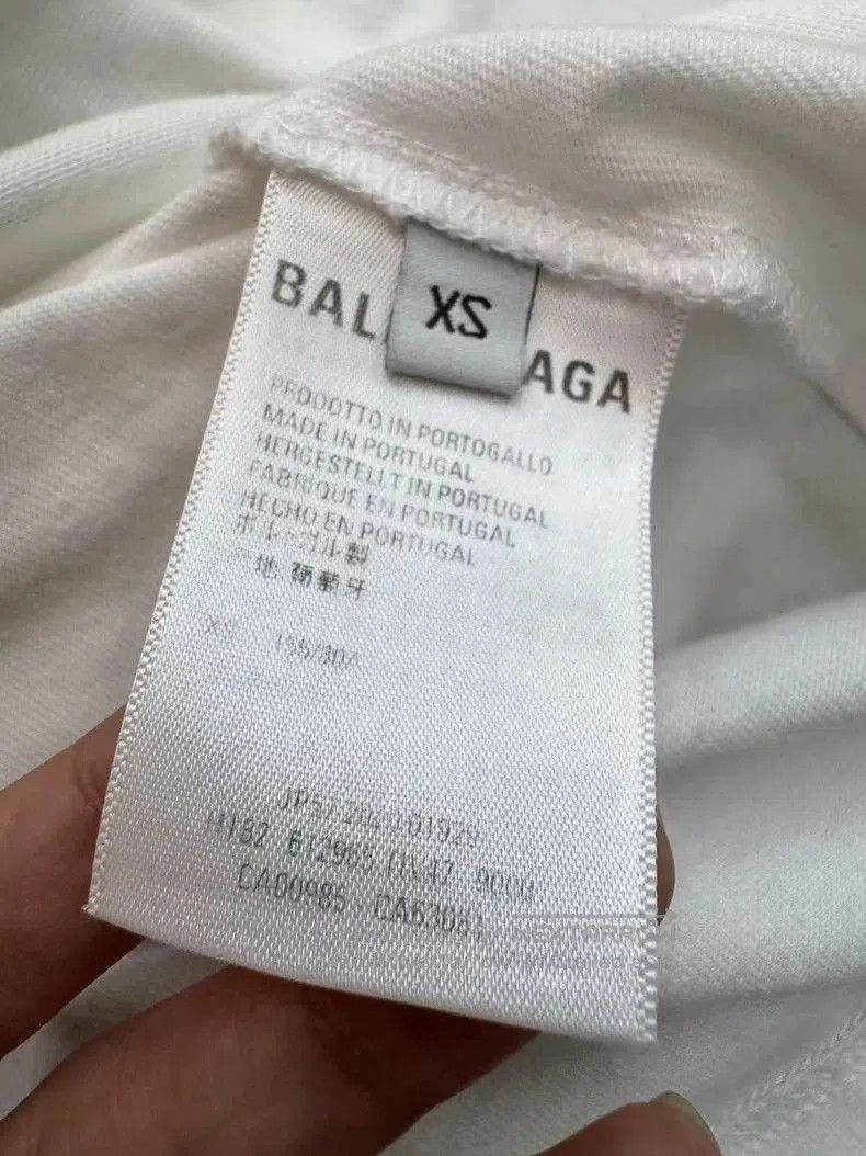 Balenciaga Balenciaga White Band Short Sleeve Tee. Size US XS / EU 42 / 0 - 3 Thumbnail