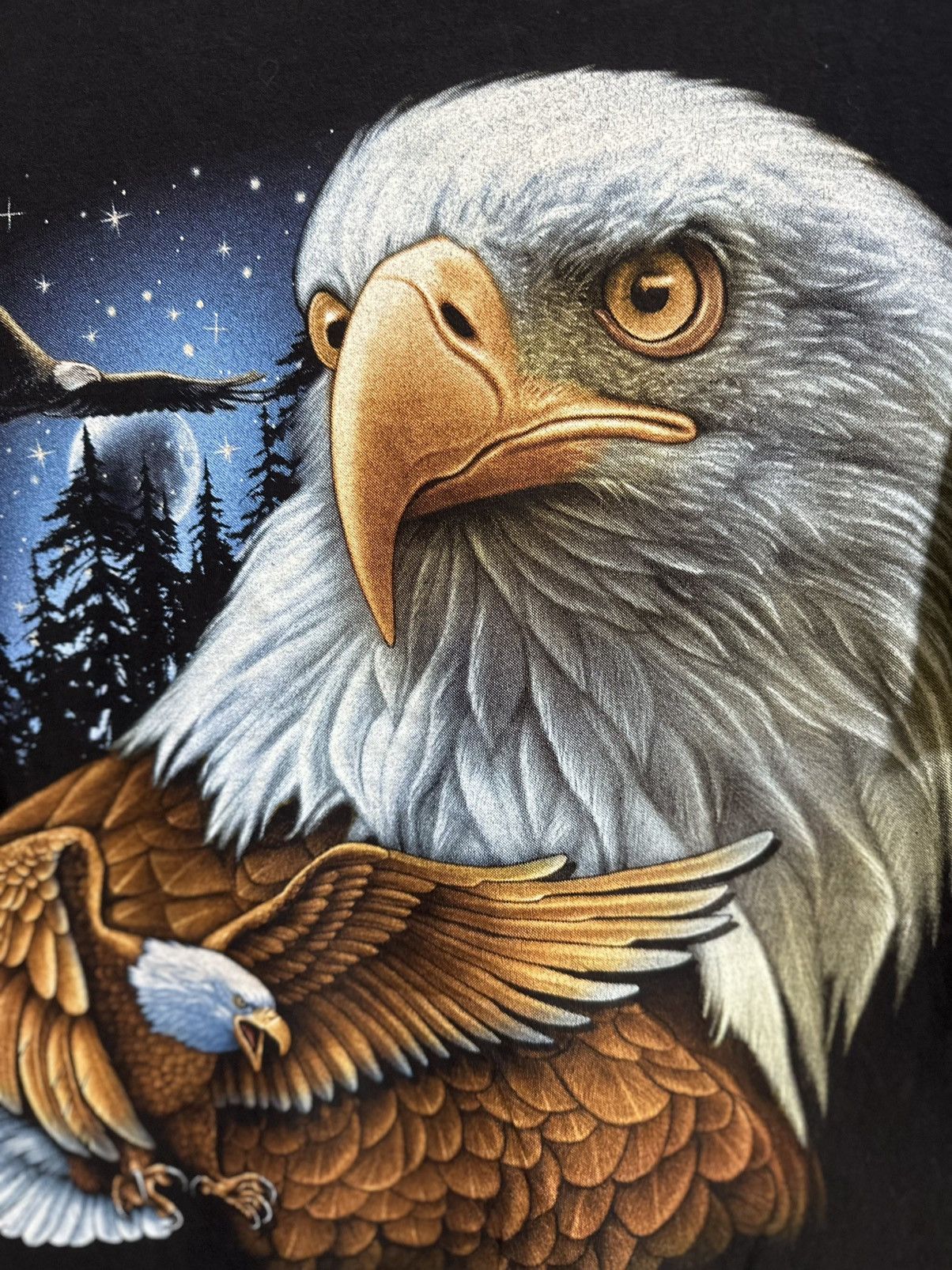 Habitat × Vintage Rare Vintage Rock Eagle Faded Tee Size US L / EU 52-54 / 3 - 5 Thumbnail