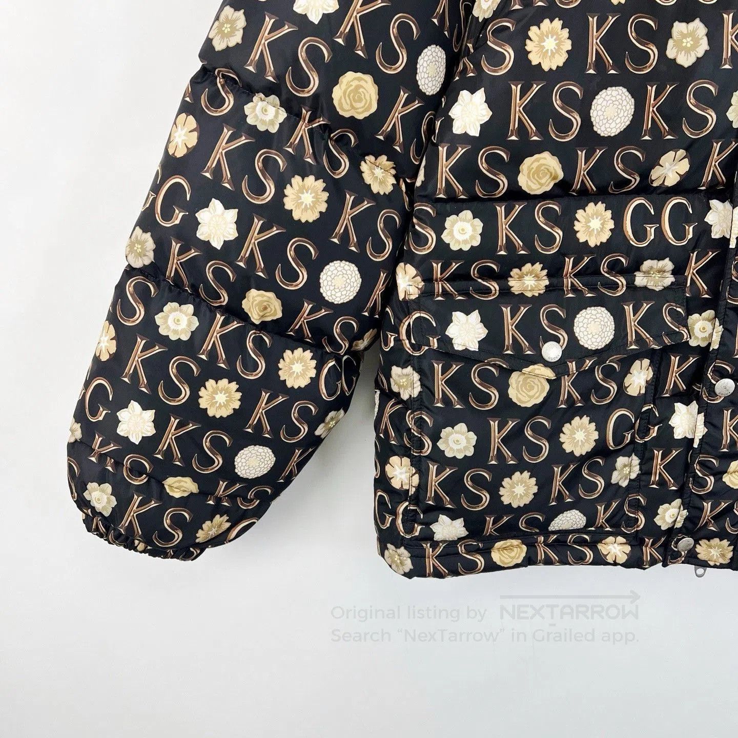 Gucci Gucci x Ken Scott Logo Print Down Jacket. Size US S / EU 44-46 / 1 - 5 Thumbnail