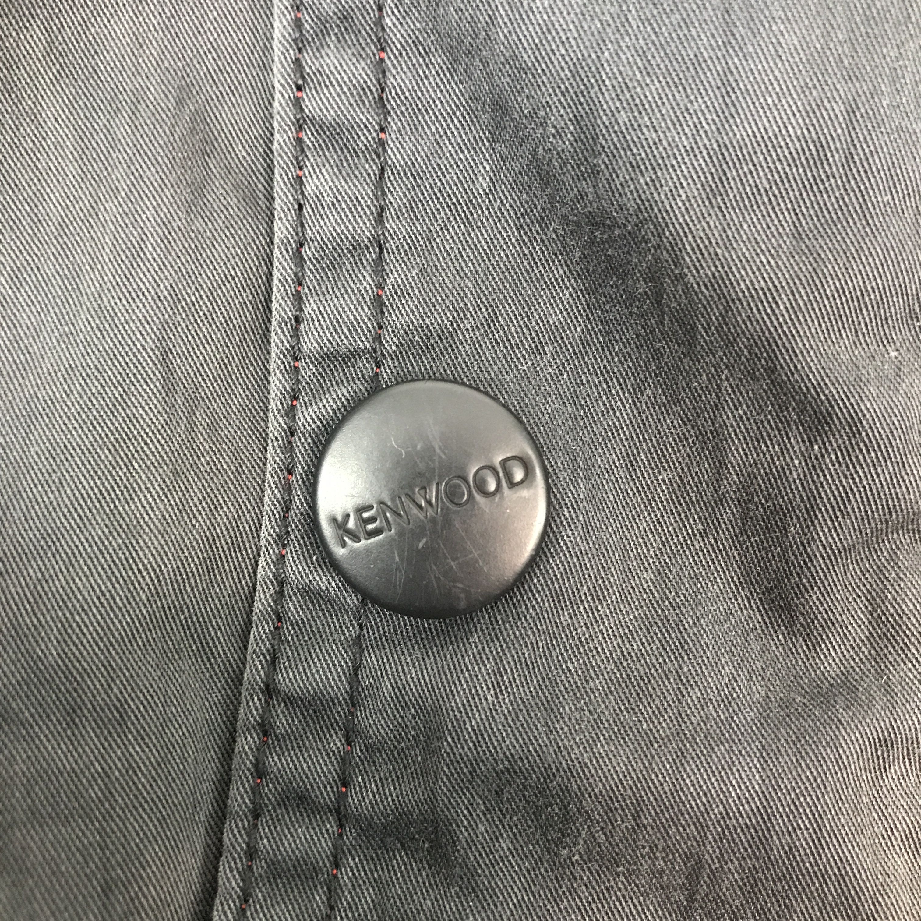 Japanese Brand Vintage Kenwood x Porche Racing black faded jacket K69B12 Size US L / EU 52-54 / 3 - 12 Thumbnail