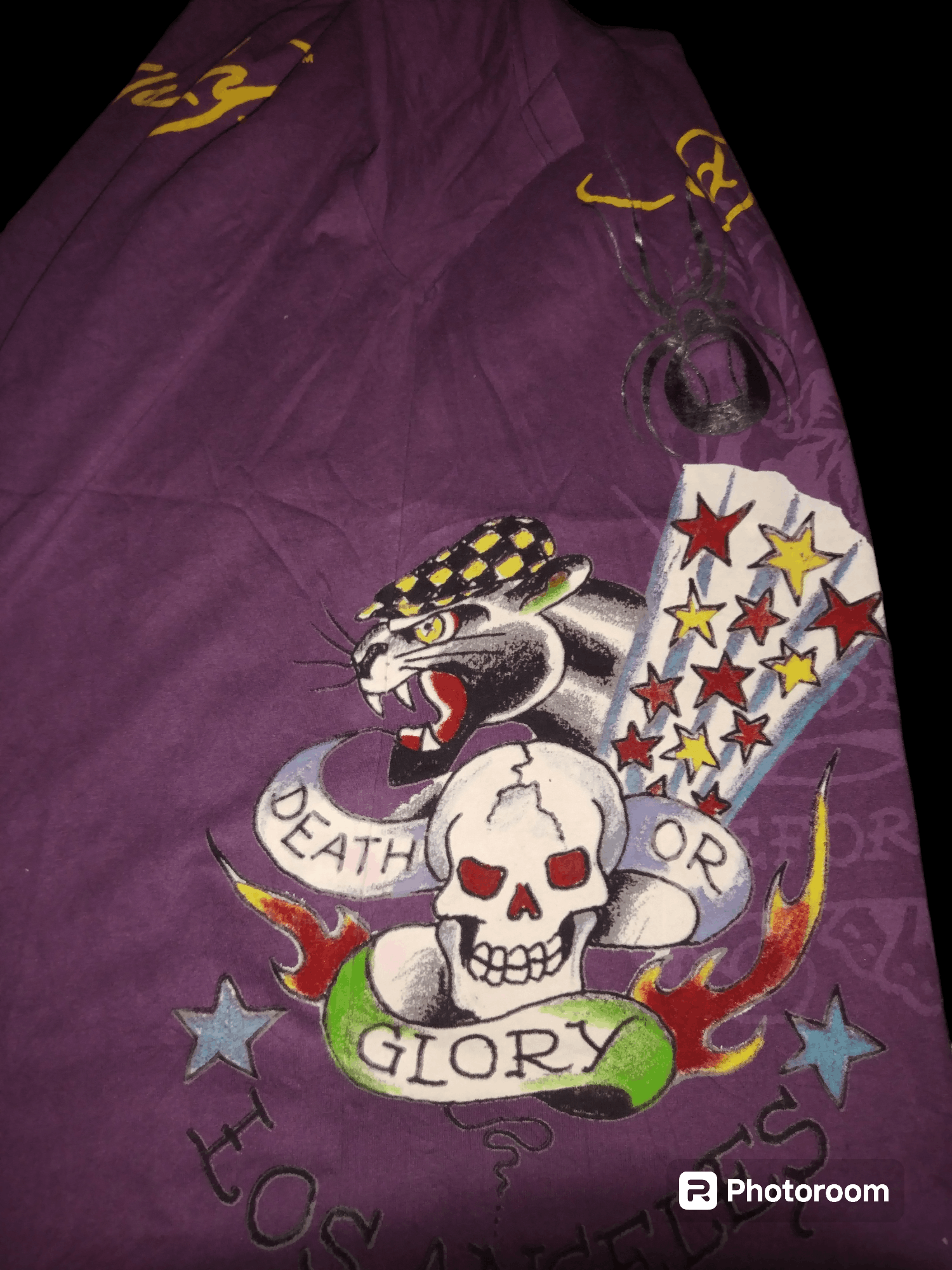 Vintage Y2K Ed Hardy By Christian Audigier Tshirt
