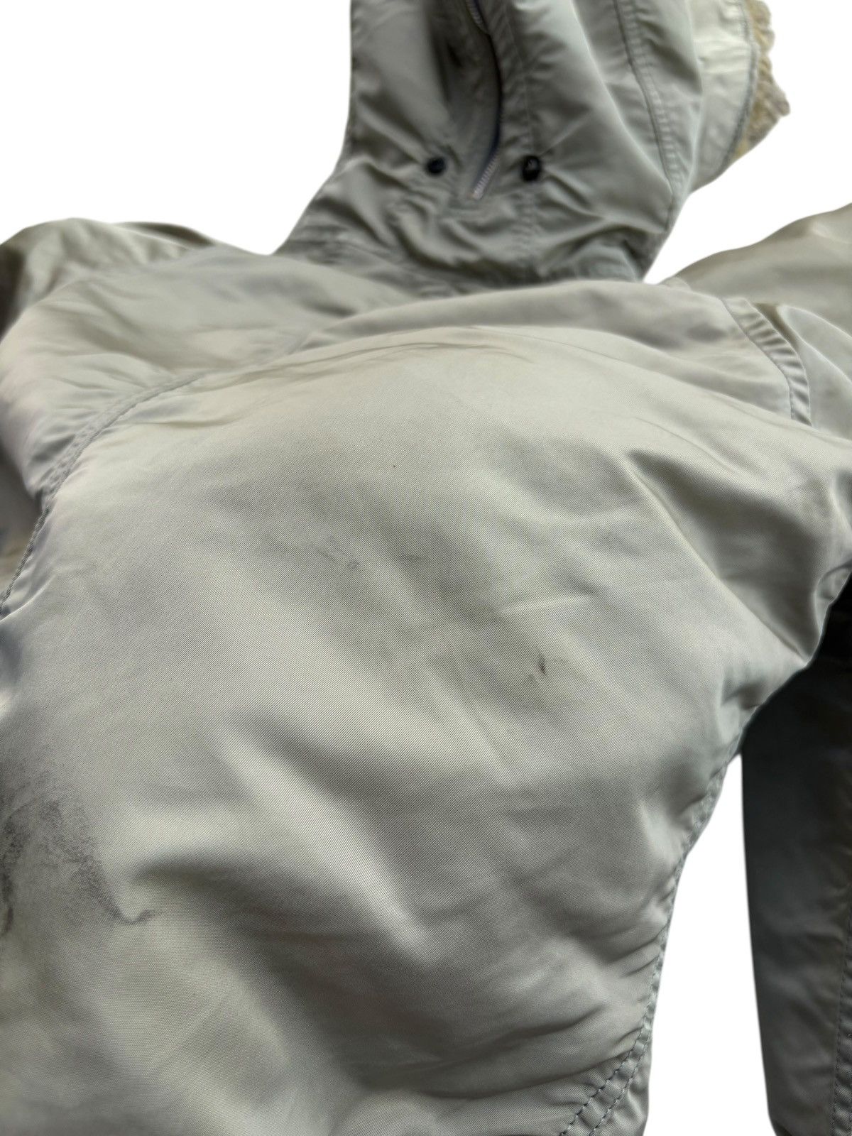 Alpha Industries Vintage Alpha Industries Bombers Hoodie Flight Jacket Size US M / EU 48-50 / 2 - 18 Thumbnail