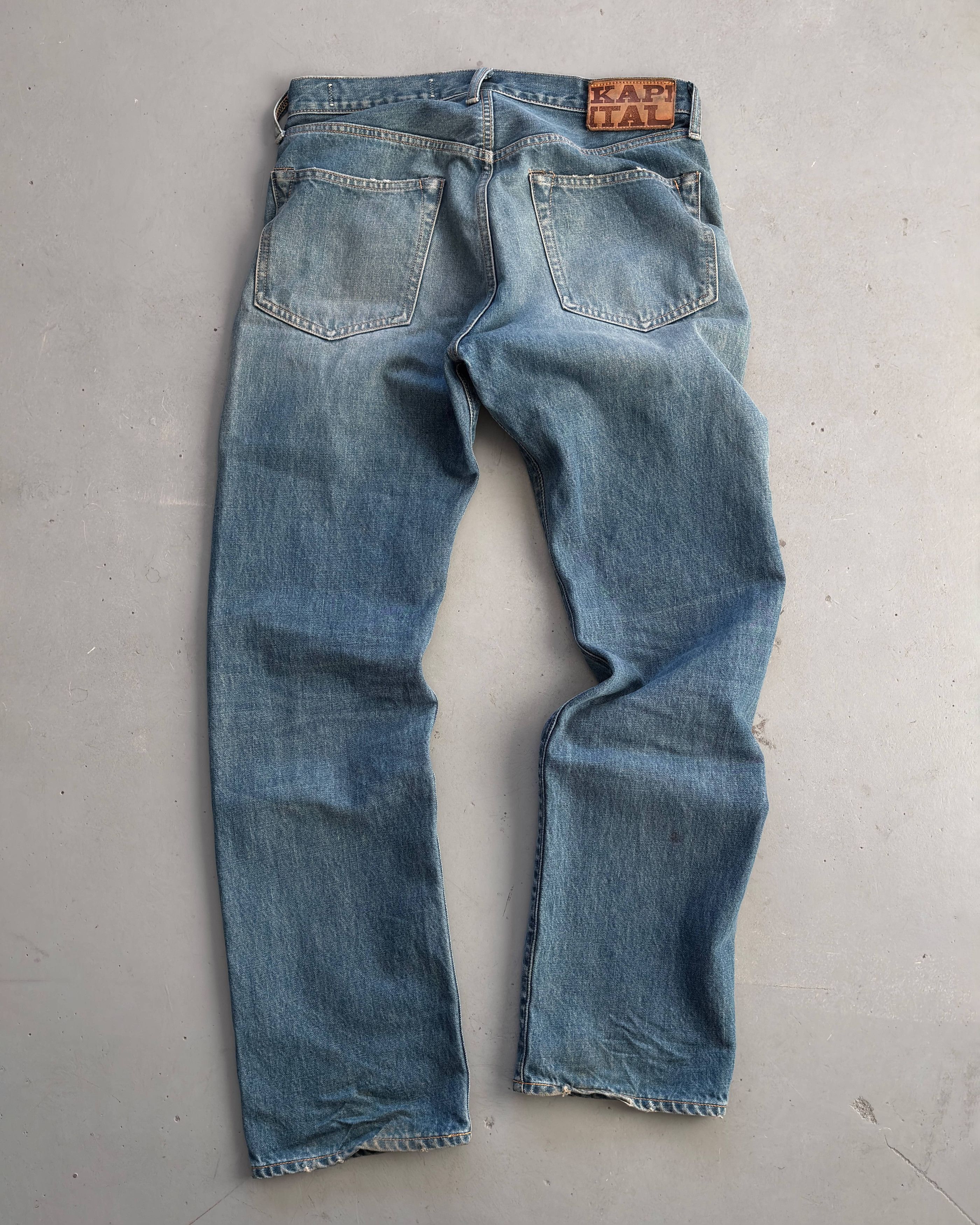 Kapital KAPITAL Light Washed Denim Size US 32 / EU 48 - 4 Thumbnail