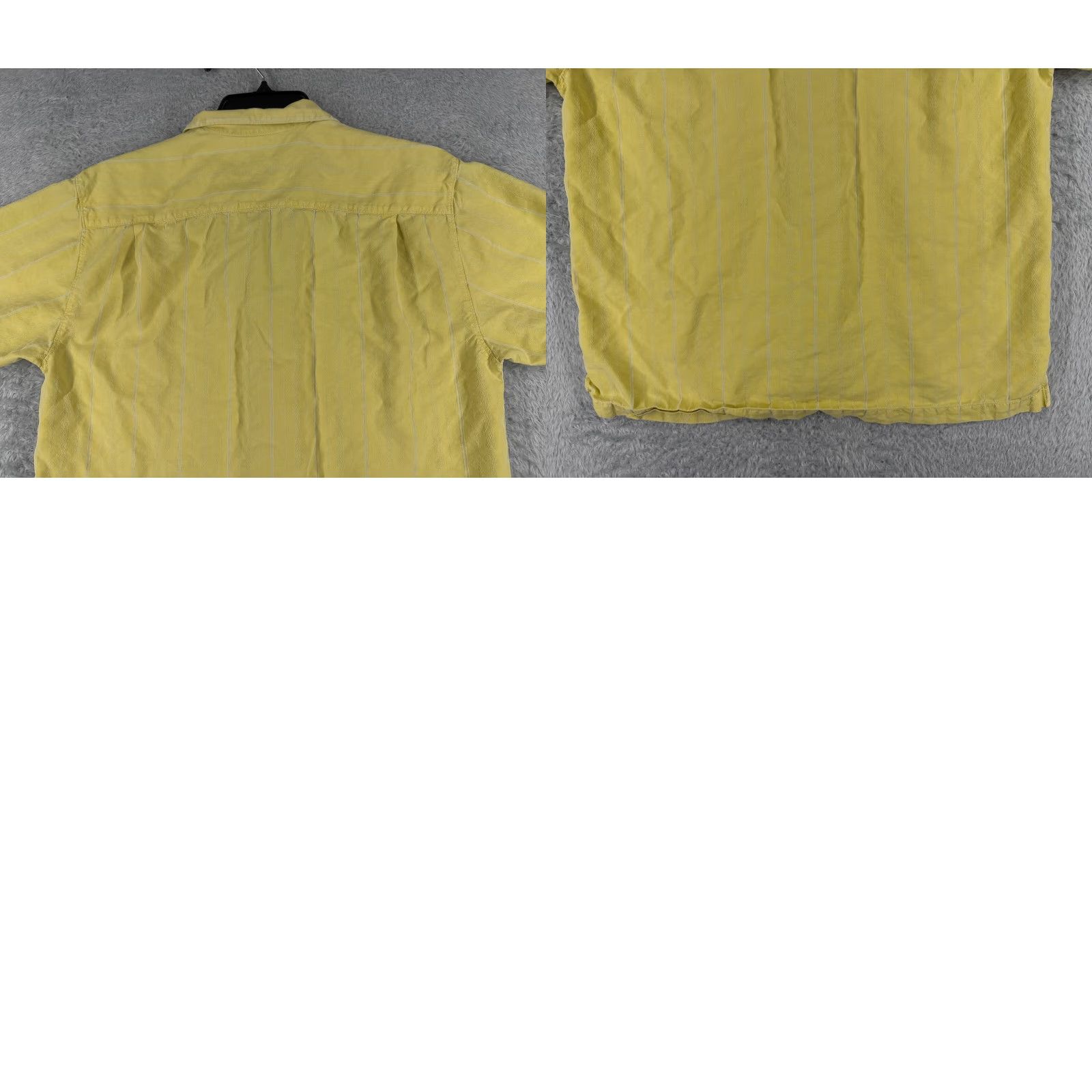 Tommy Bahama Tommy Bahama Shirt Men Large Yellow Leaf Hawaiian 100% Silk Button Pocket Casual Shirt 40 in Chest Size US L / EU 52-54 / 3 - 9 Thumbnail