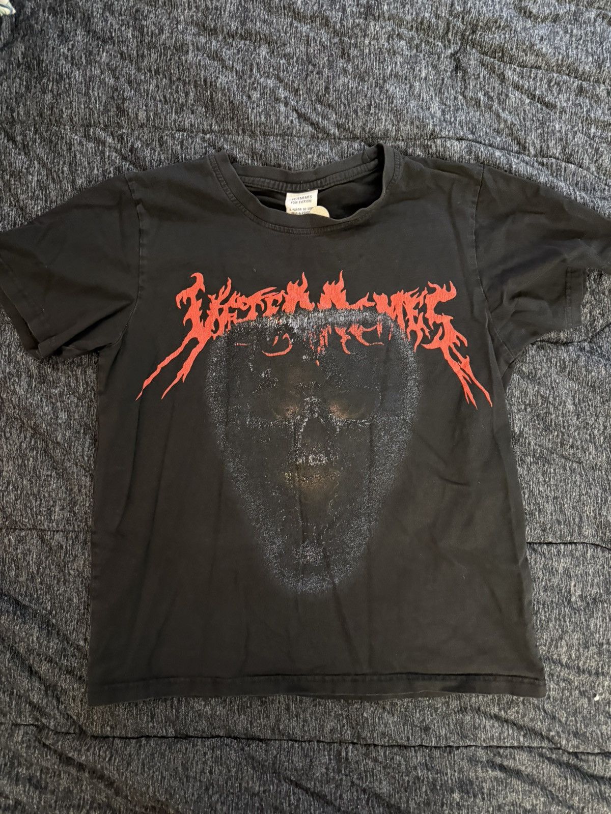 Vetememes Vetememes Black Skull Tee Size US S / EU 44-46 / 1 - 2 Thumbnail